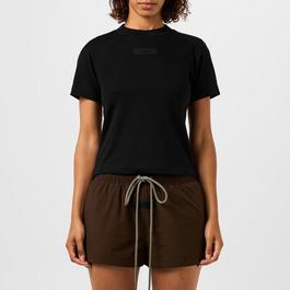 Fear Of God Essentials Cotton-Blend Logo Patch T-Shirt