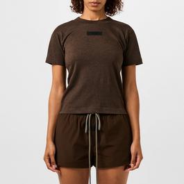 Fear Of God Essentials Cotton-Blend Logo Patch T-Shirt