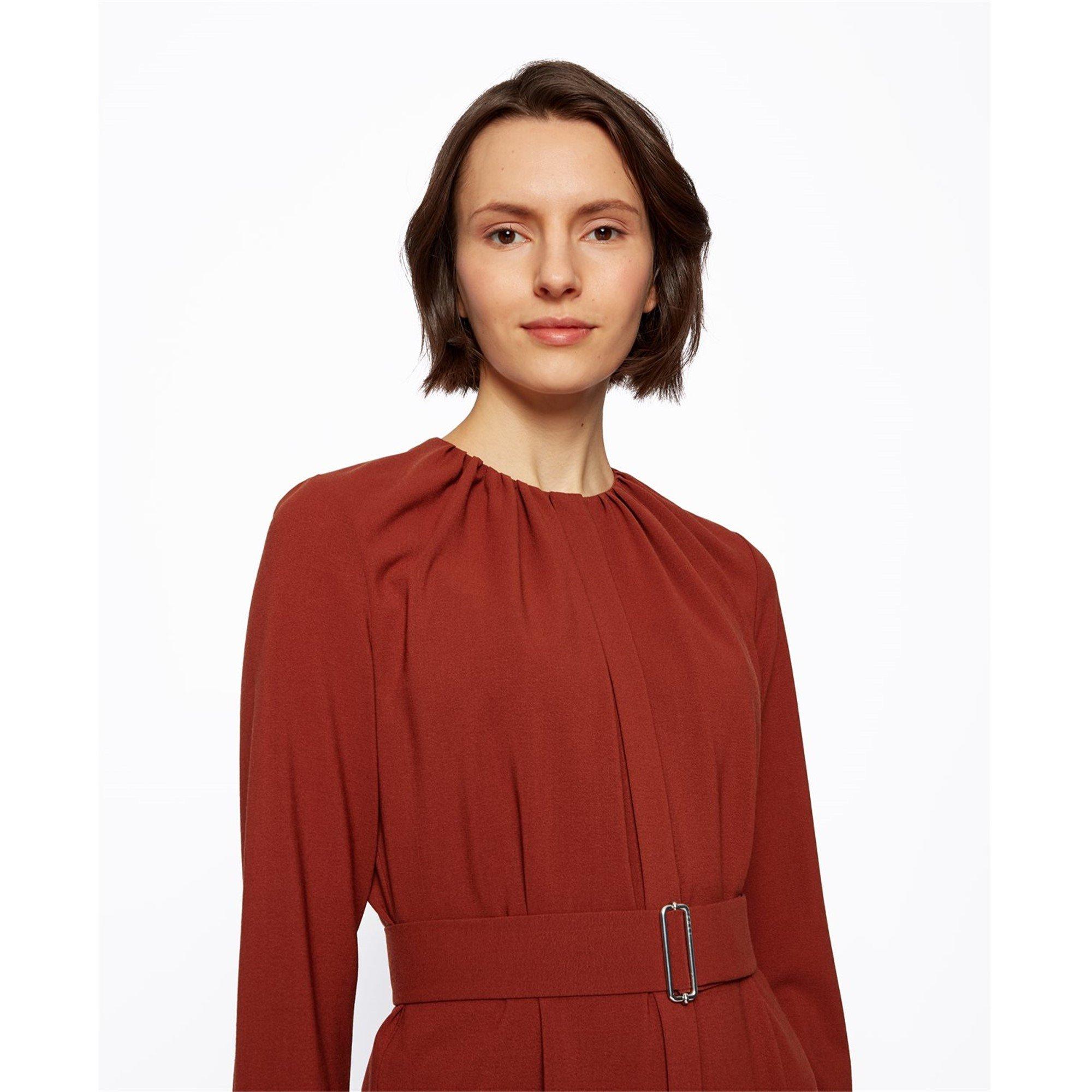 Rust/Copper - Boss - Women's Dibanora Dress - 3