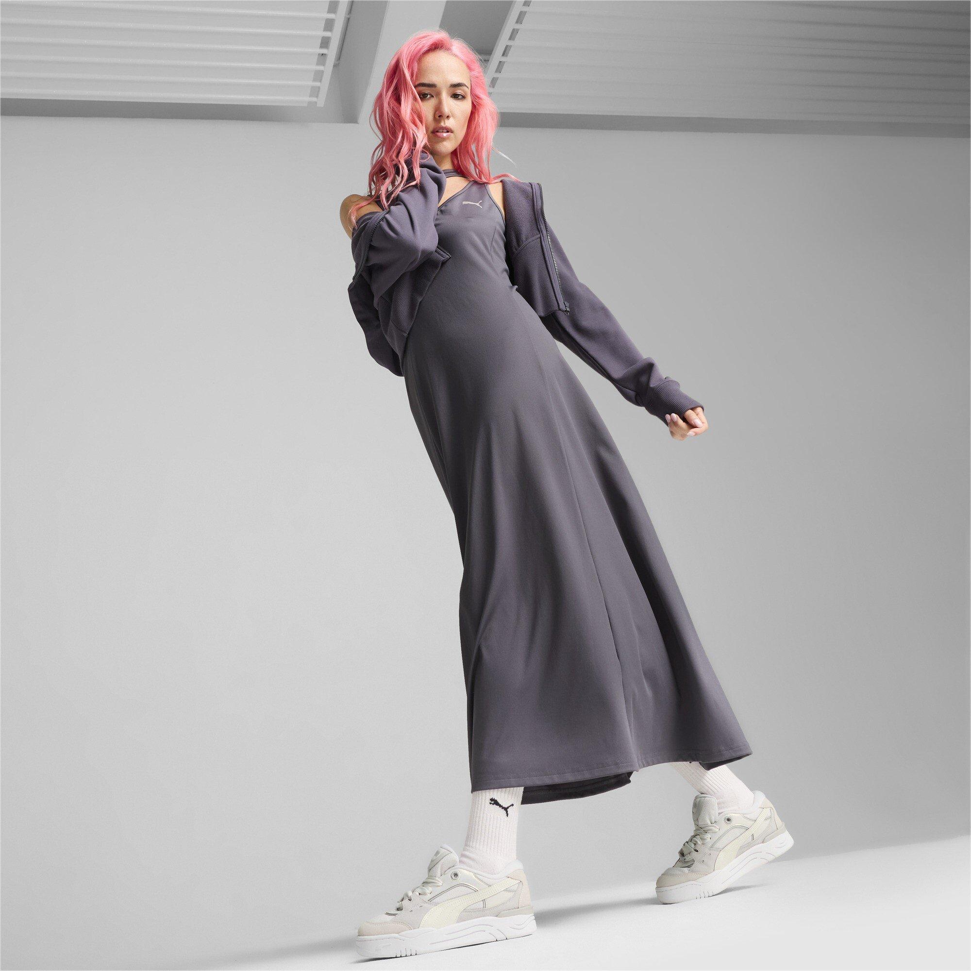 Galactic Gray - Puma - Maxi Dress - 2