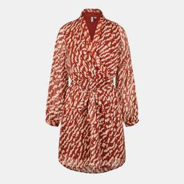 Vero Moda Patterned Wrap Dress