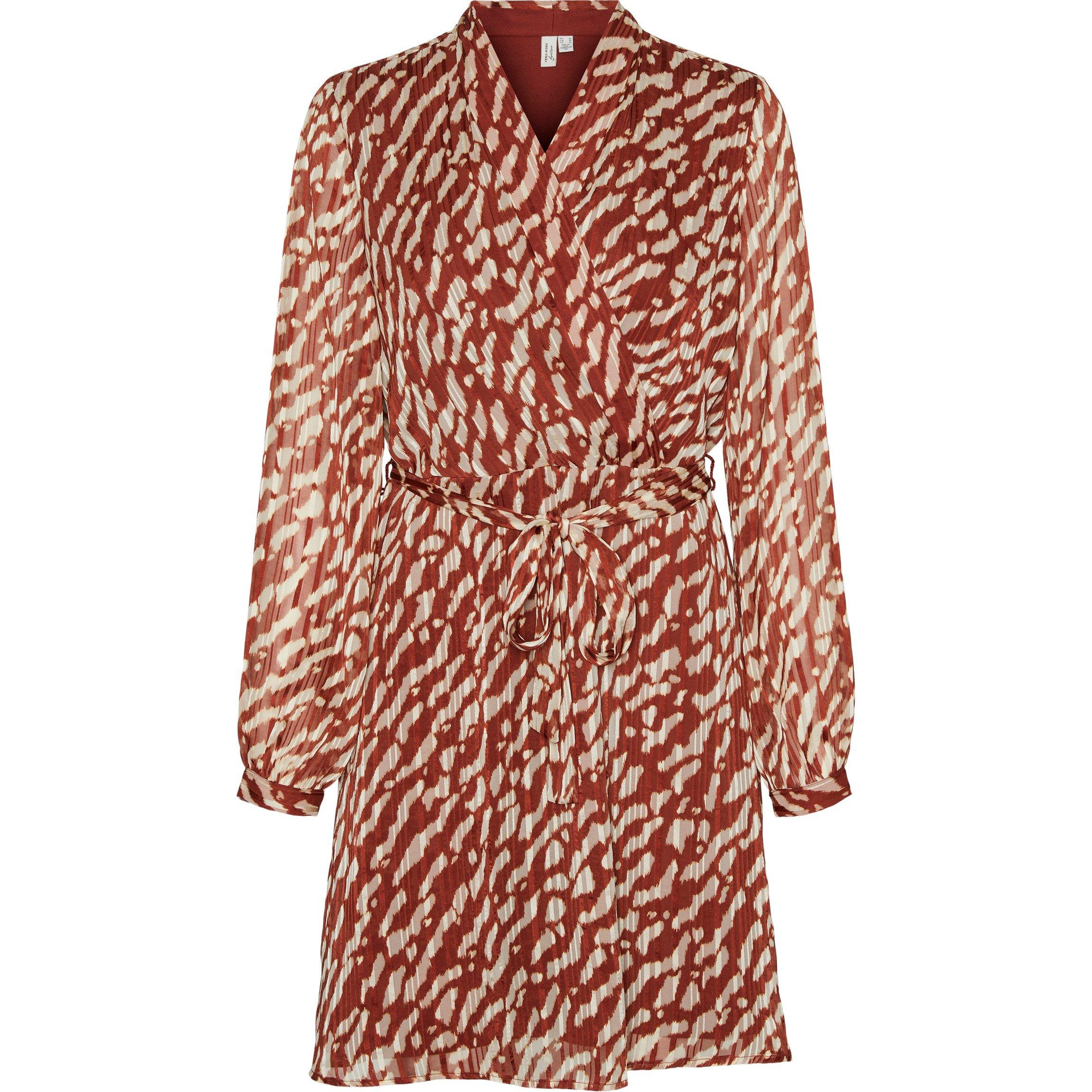 Opeka za pečenje - Vero Moda - Women's Patterned Wrap Dress - 6