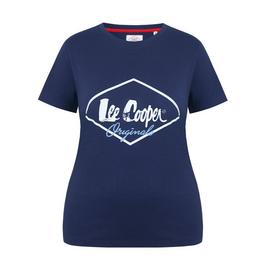 Lee Cooper Diamond T Shirt Ladies