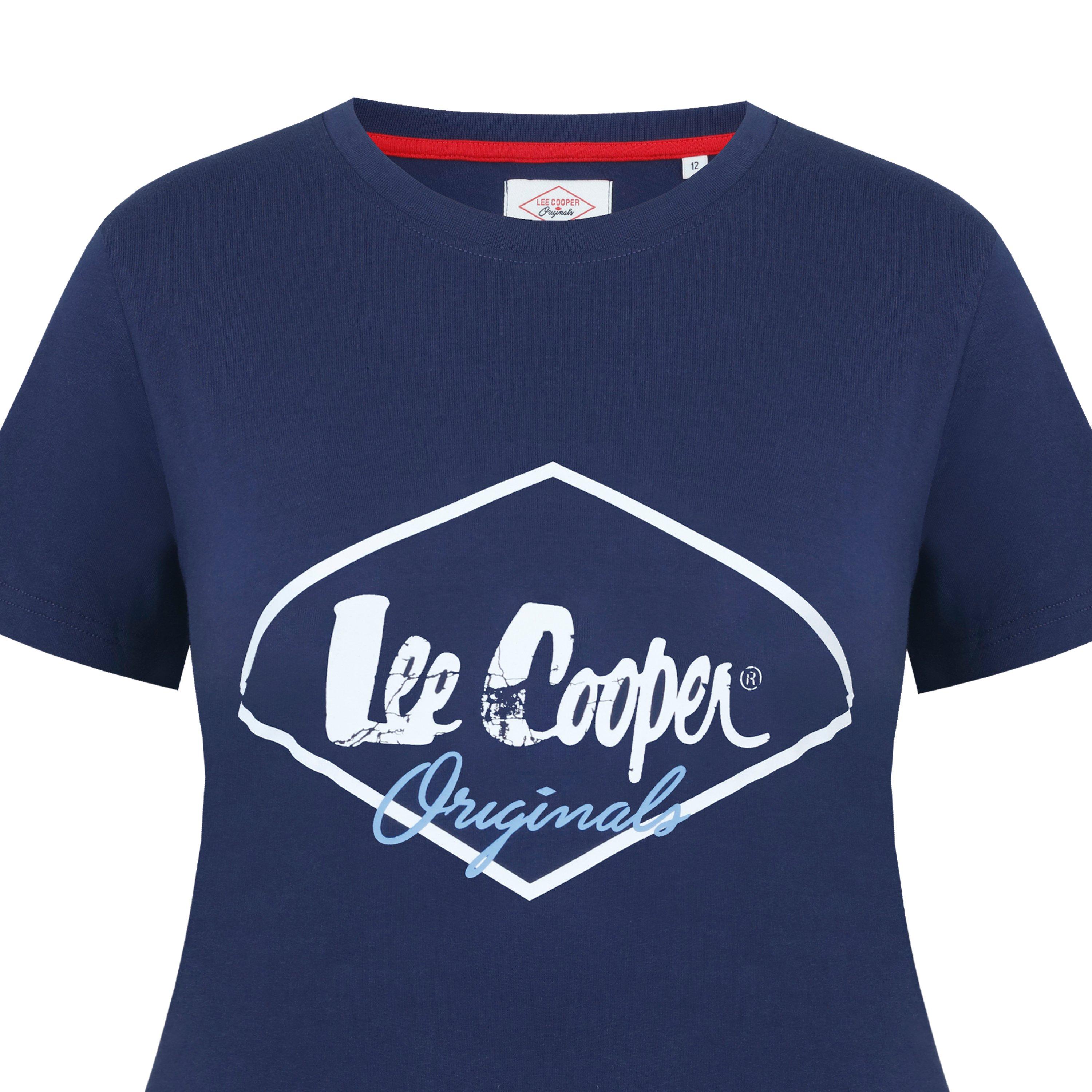 Lyle Q Zip Pulover Sn99 - Lee Cooper - Diamond T Shirt Ladies - 4