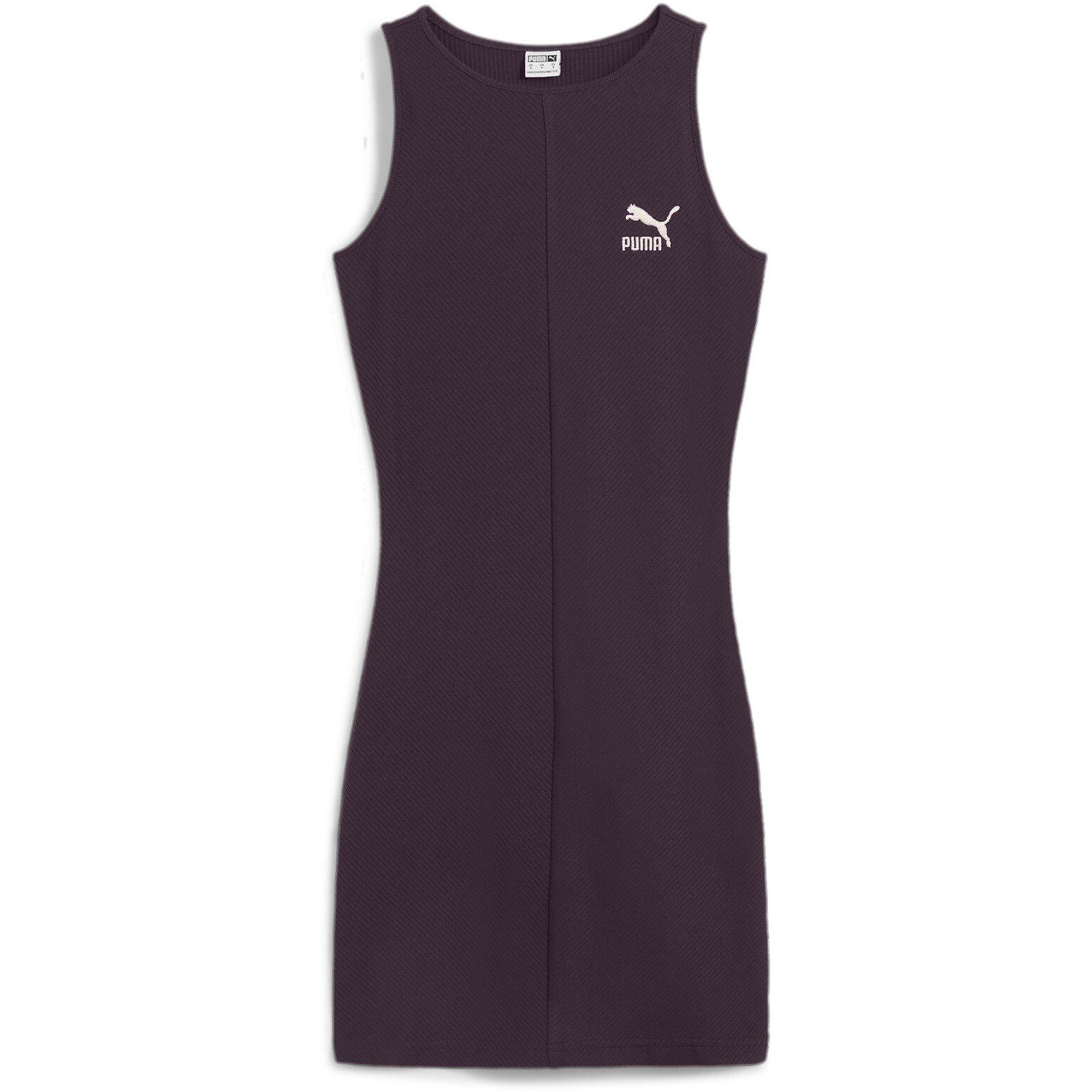 Midnight Plum - Puma - Classics Ribbed Womens Dress - 1