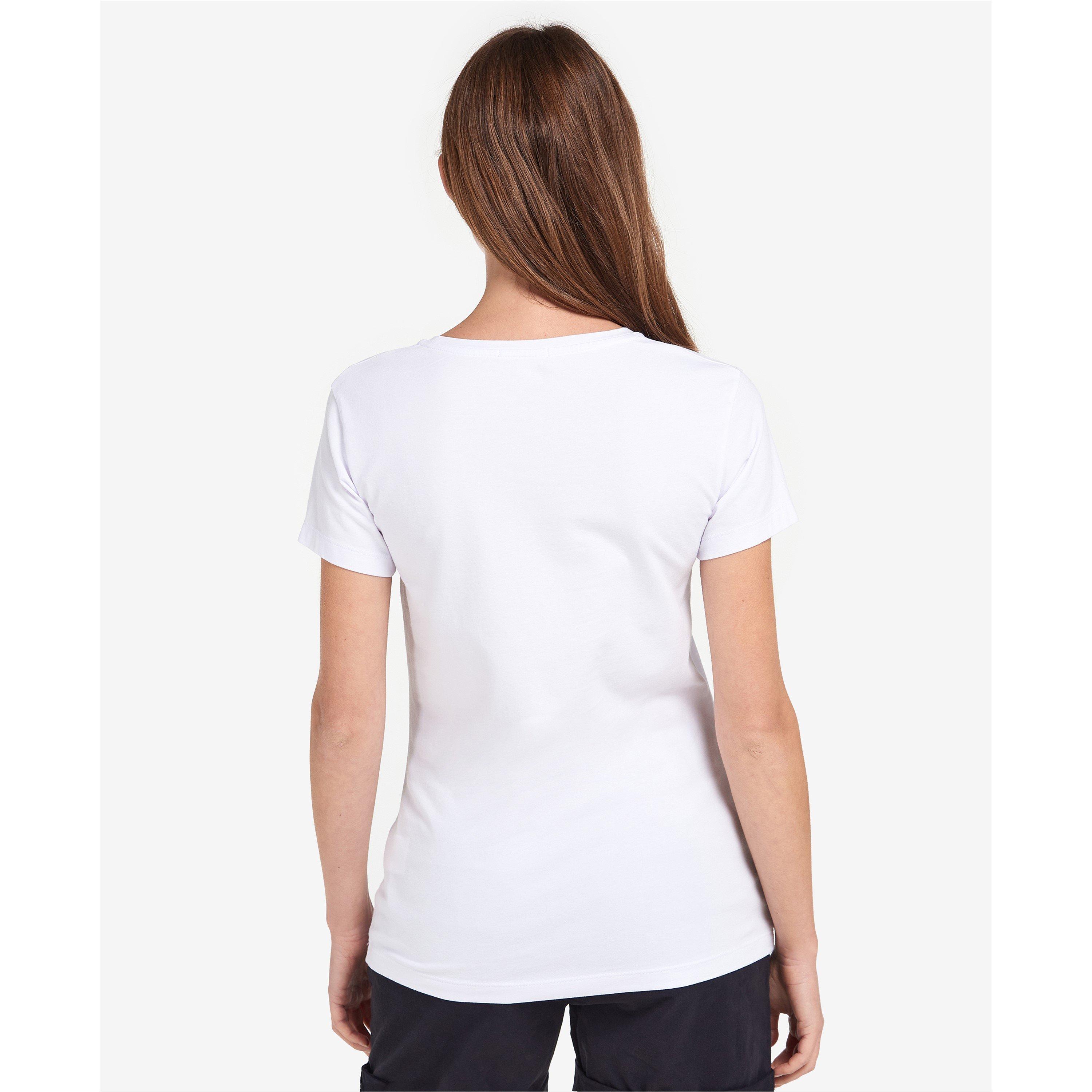 White - Barbour - Otterburn T-Shirt - 2