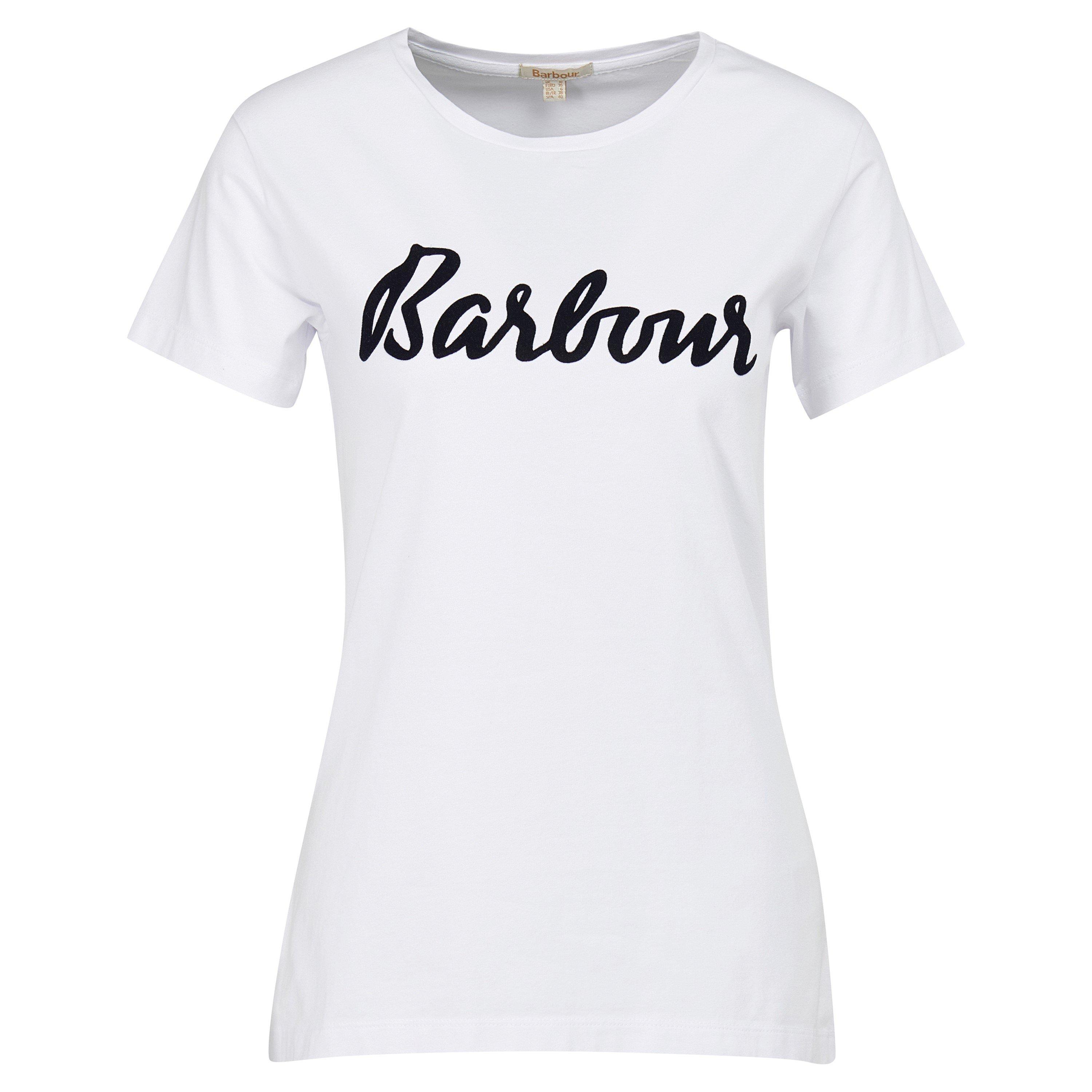 White - Barbour - Otterburn T-Shirt - 6