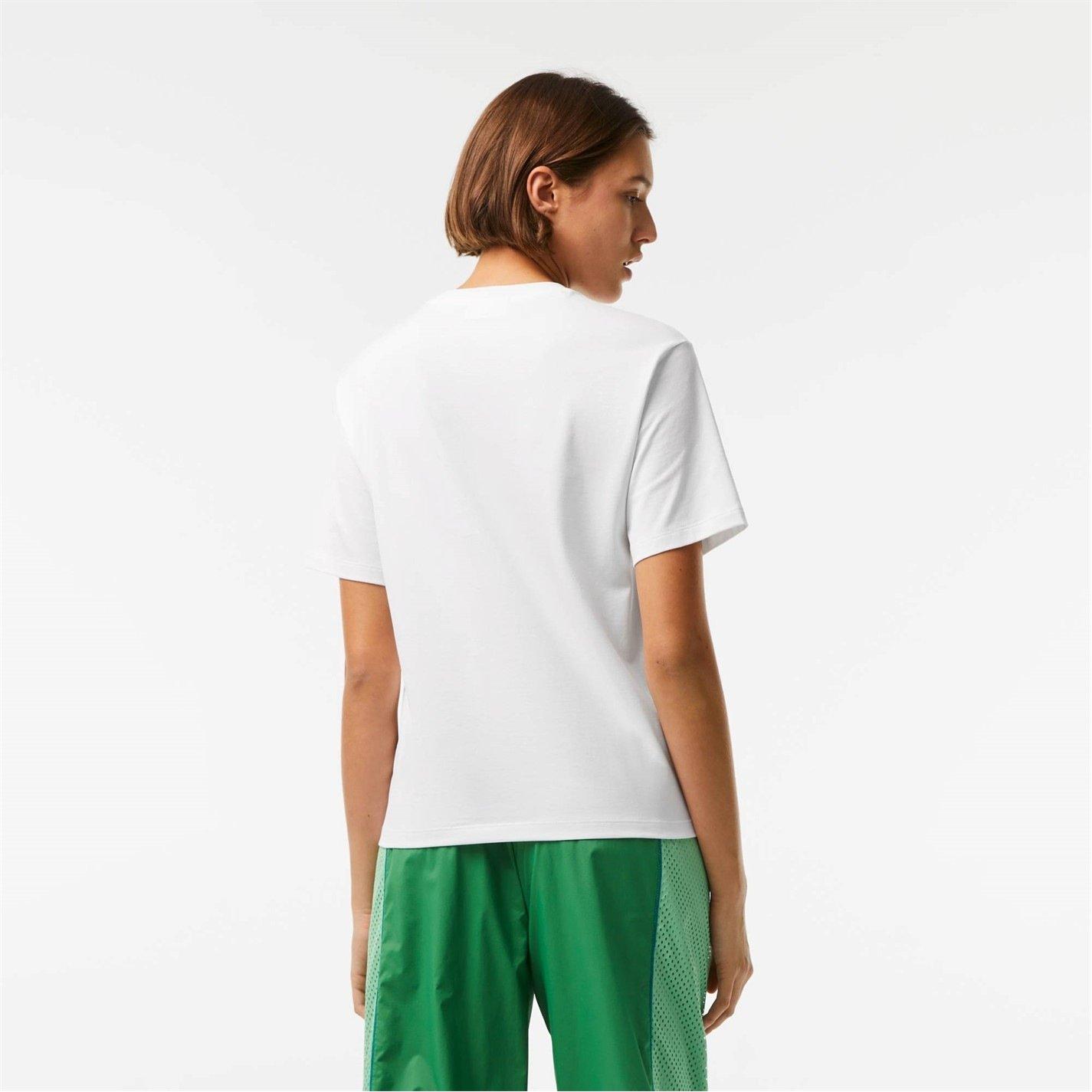 White 001 - Lacoste - Classic T Shirt - 3