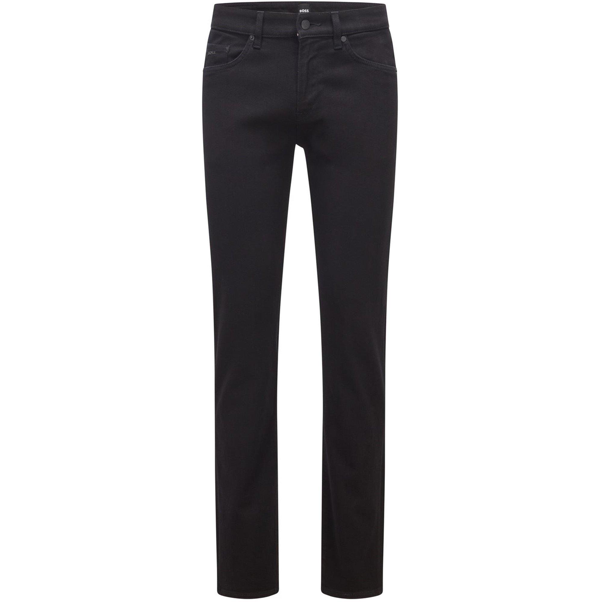 Boss Men's Delaware 3 Mid Rise Slim Fit Jeans - Black - 34W XL