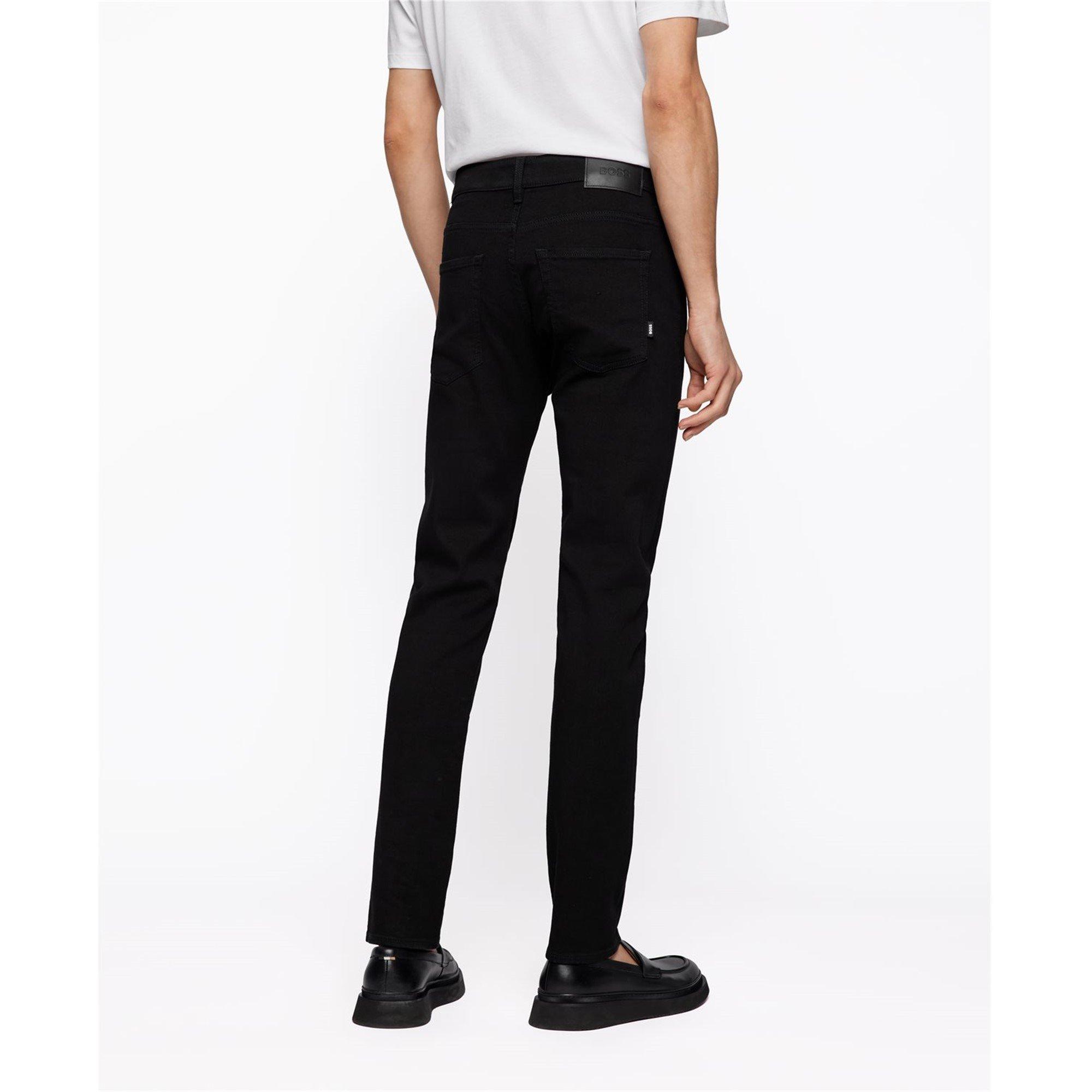 Black - Boss - Men's Delaware Slim Fit Jeans - 3