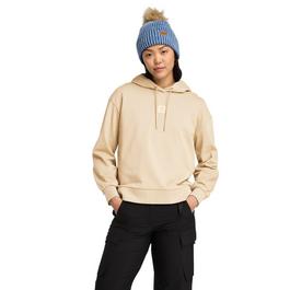 Timberland Timberland Stack Logo Loop Back Hoodie Angora