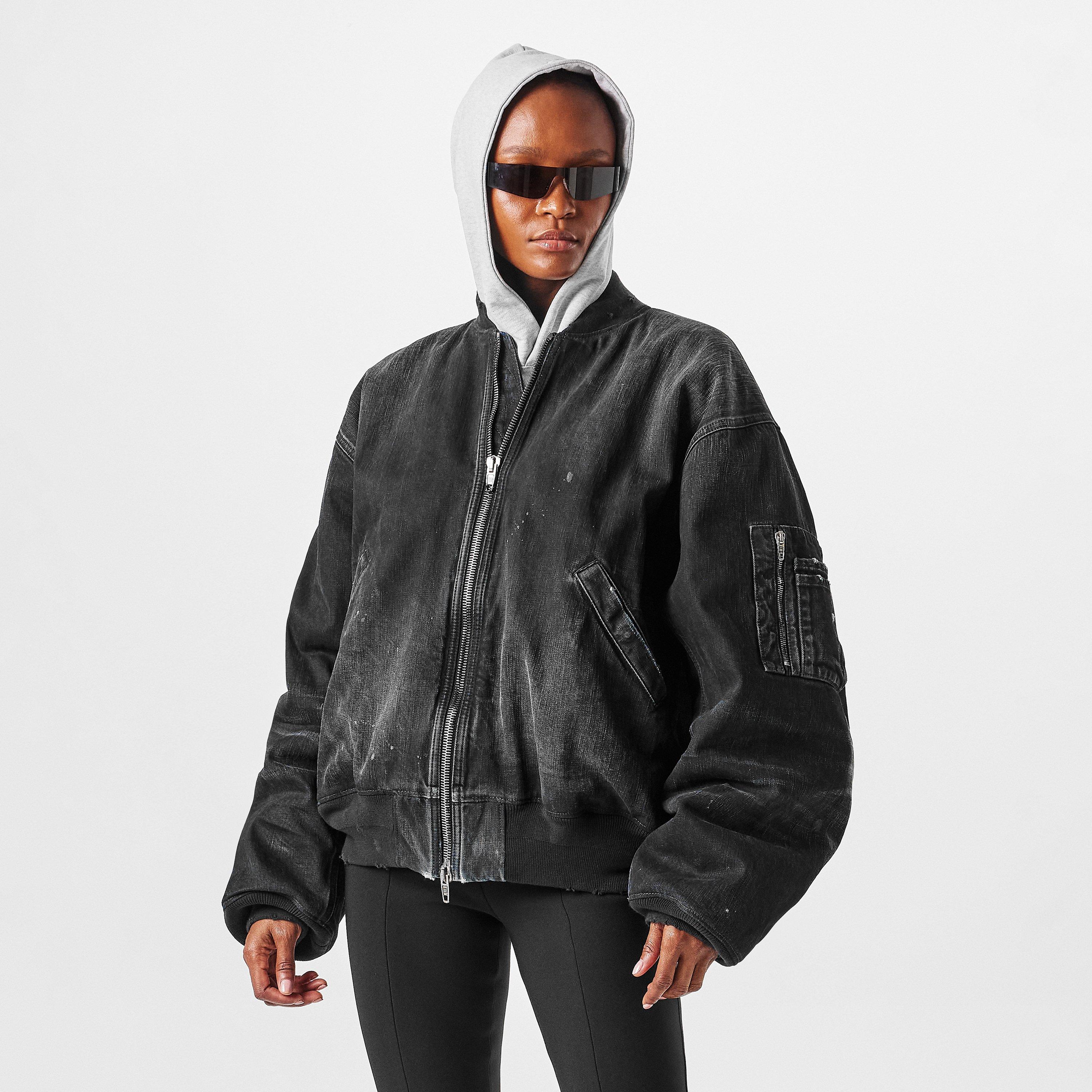 Balenciaga | Denim Bomber Jacket | Bomber Jackets | FRASERS