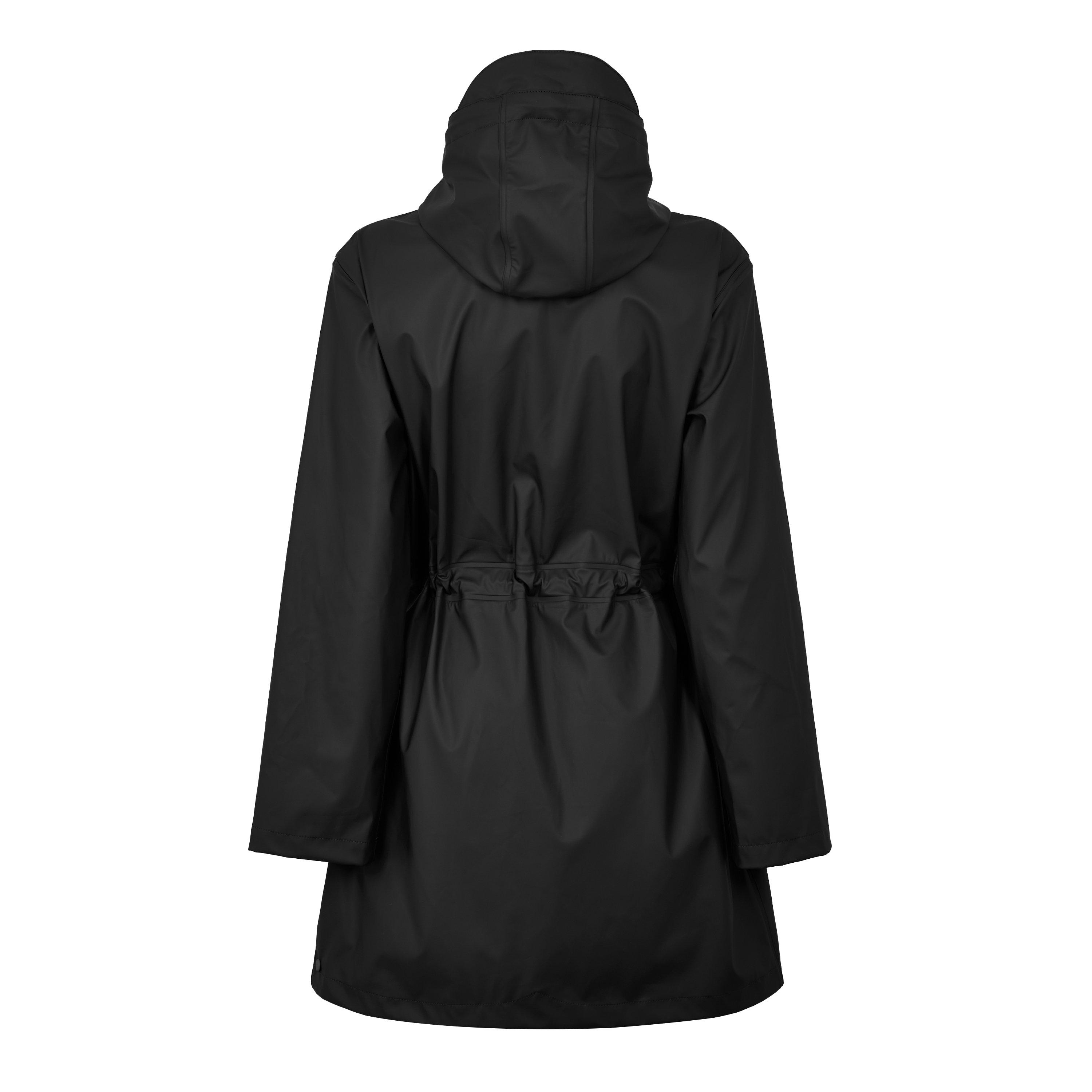 Black - Hunter - Womens Cinch Downpour Windproof Waterproof Anorak - 2
