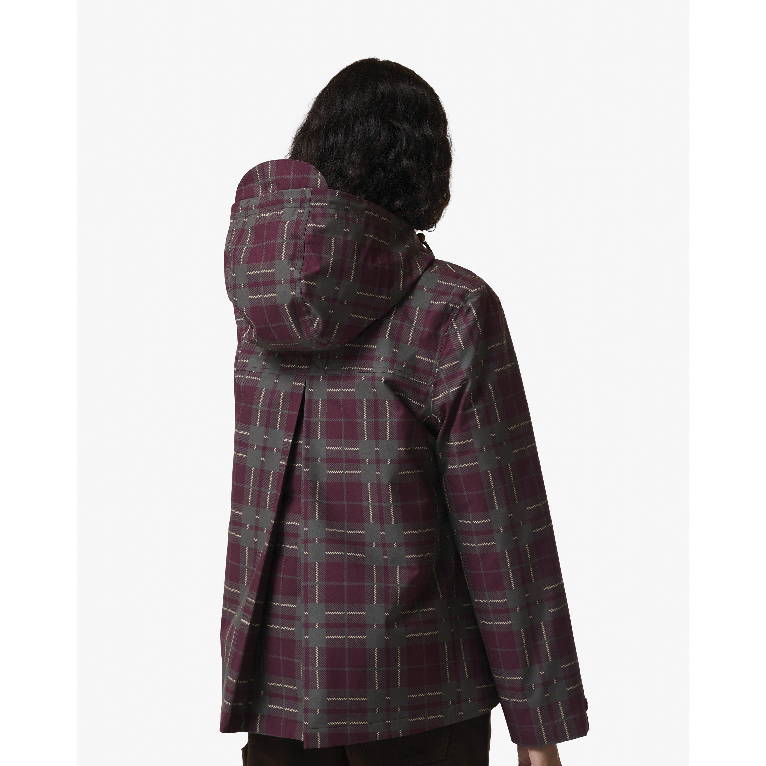 Port Tartan - Hunter - Women's Original Lightweight Waterproof Anorak - 3