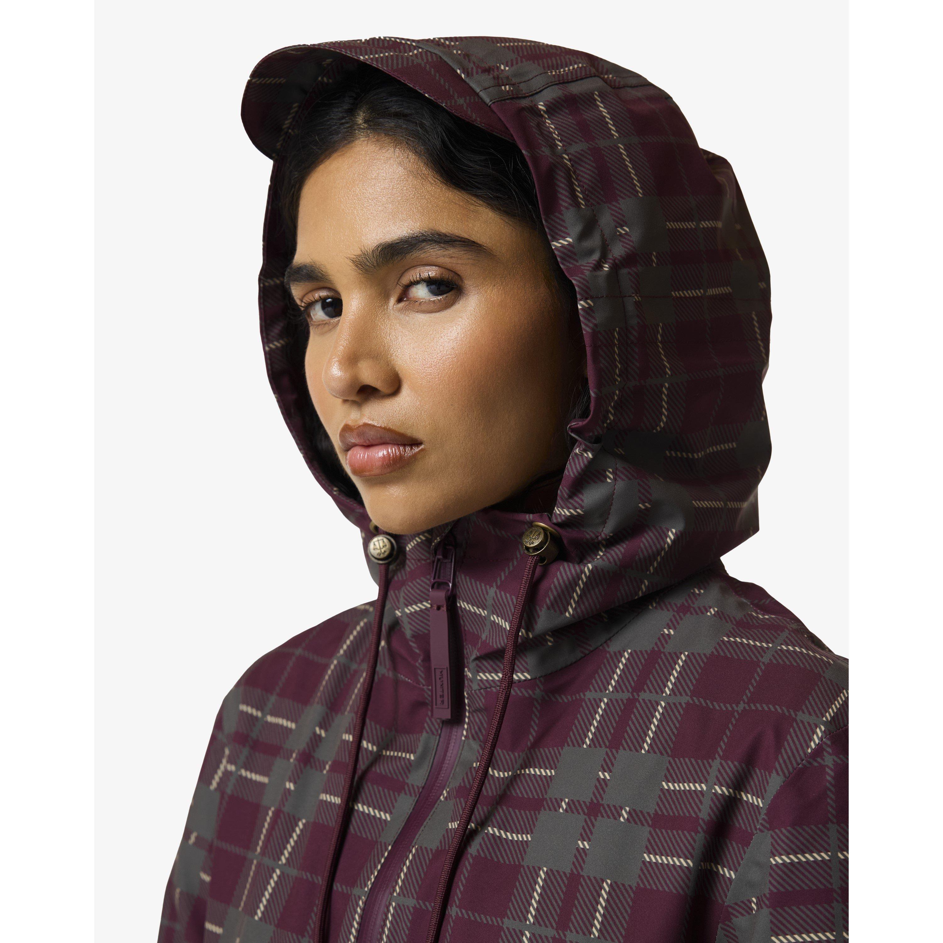 Port Tartan - Hunter - Women's Original Lightweight Waterproof Anorak - 4