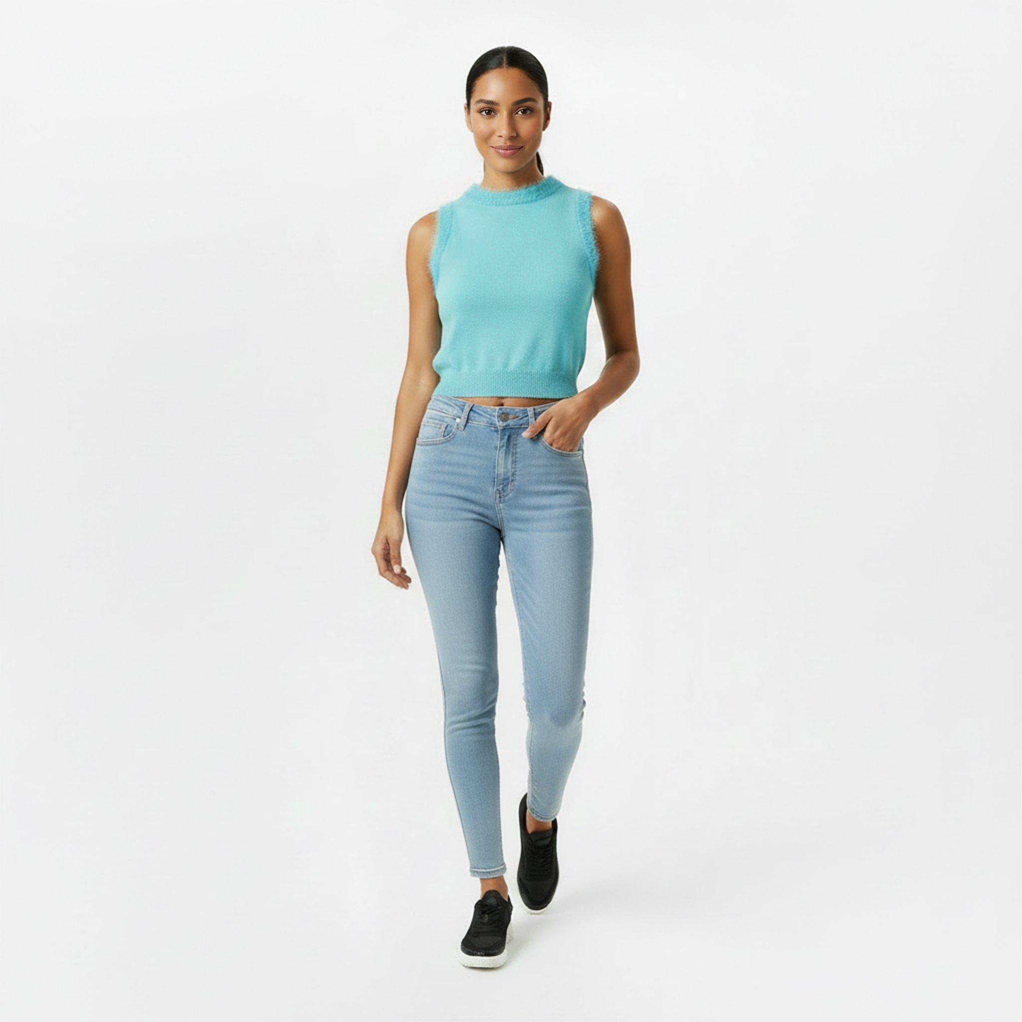 Sea Jet - Jack Wills - Fluffy Trim Tank - 5