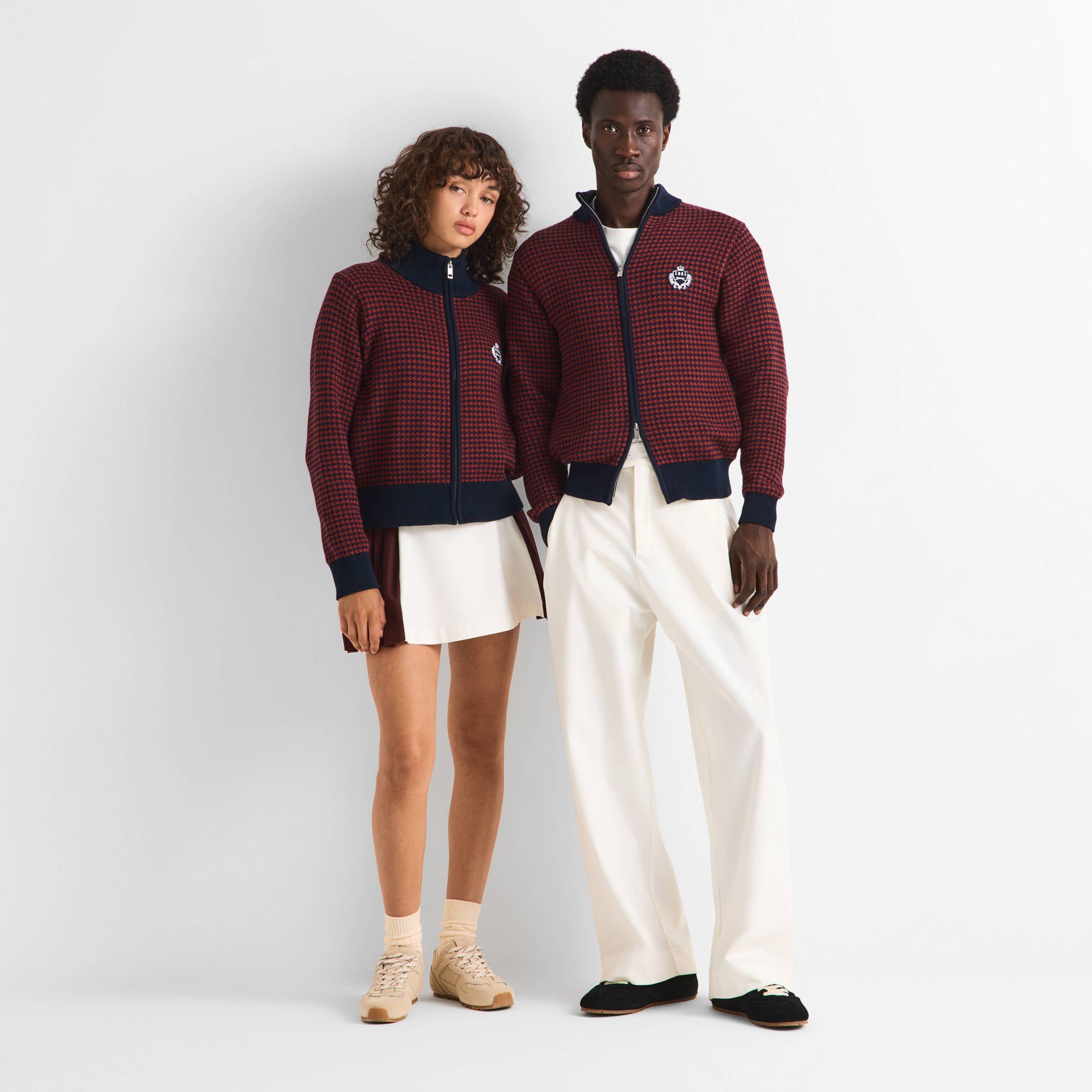 Burgundy - Slazenger Off-Court - Off-Court Women’s Last Orders Knitted Track Top - 7