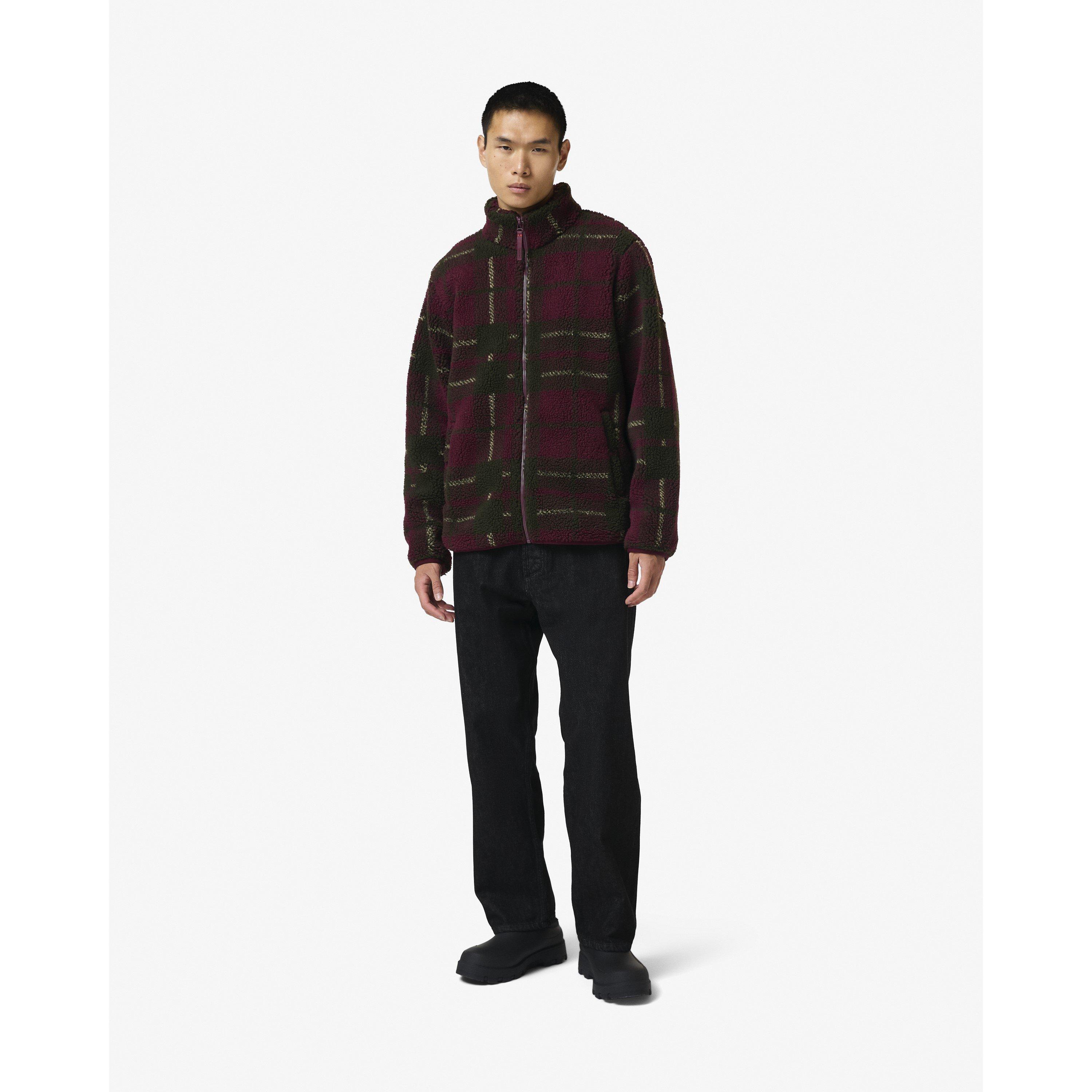 Port Tartan - Hunter - Women's Elements Sherpa Jacket - 1