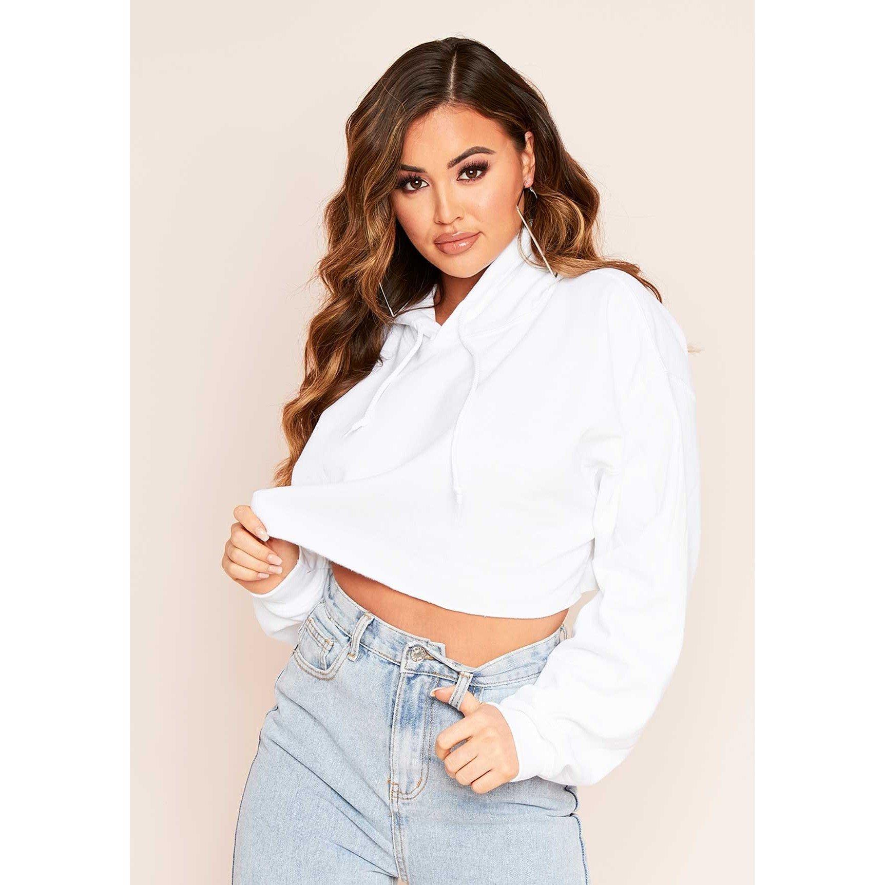 Bijela - Missy Empire - Hoody