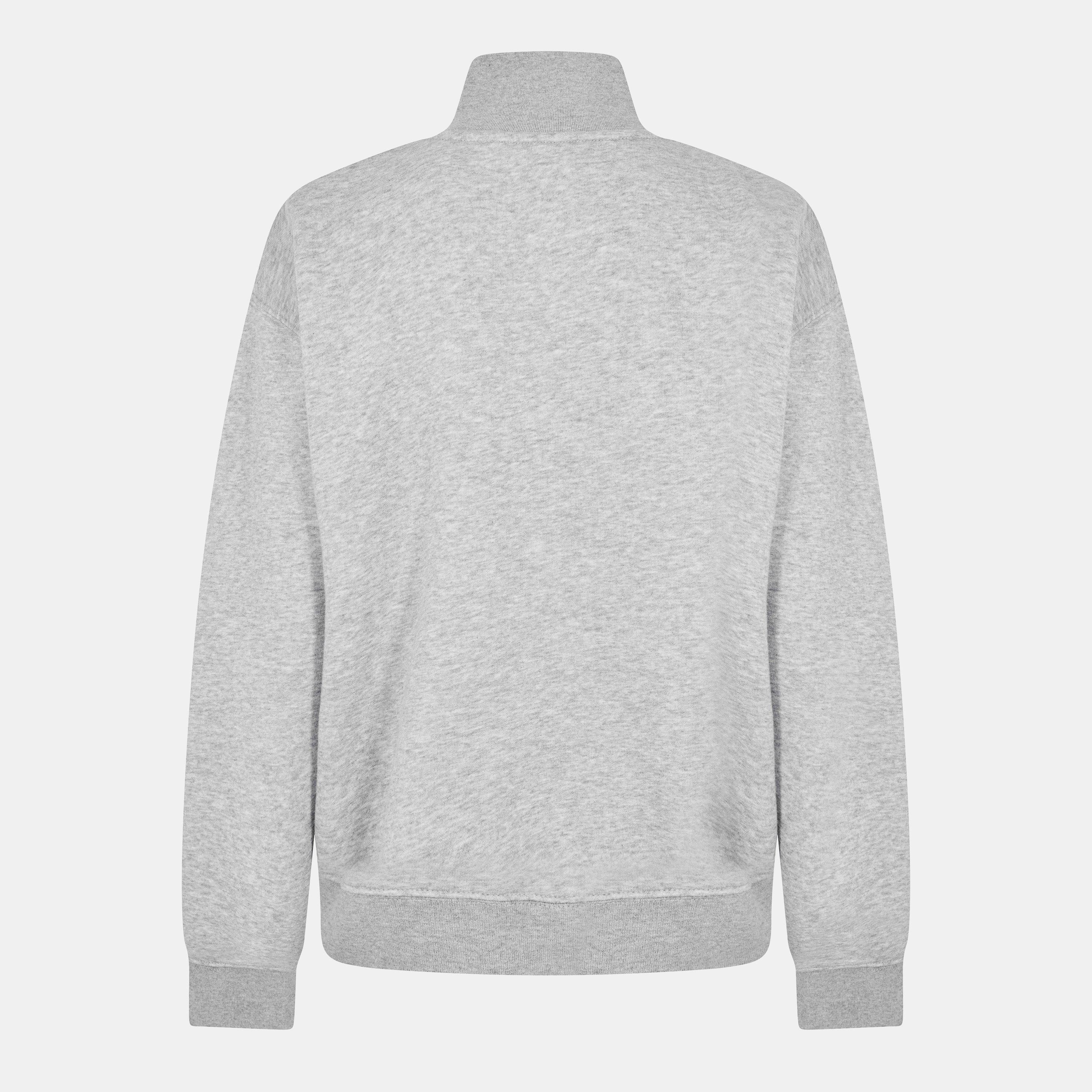 Grey - Levis - Women's quarter Zip Fleece - 2