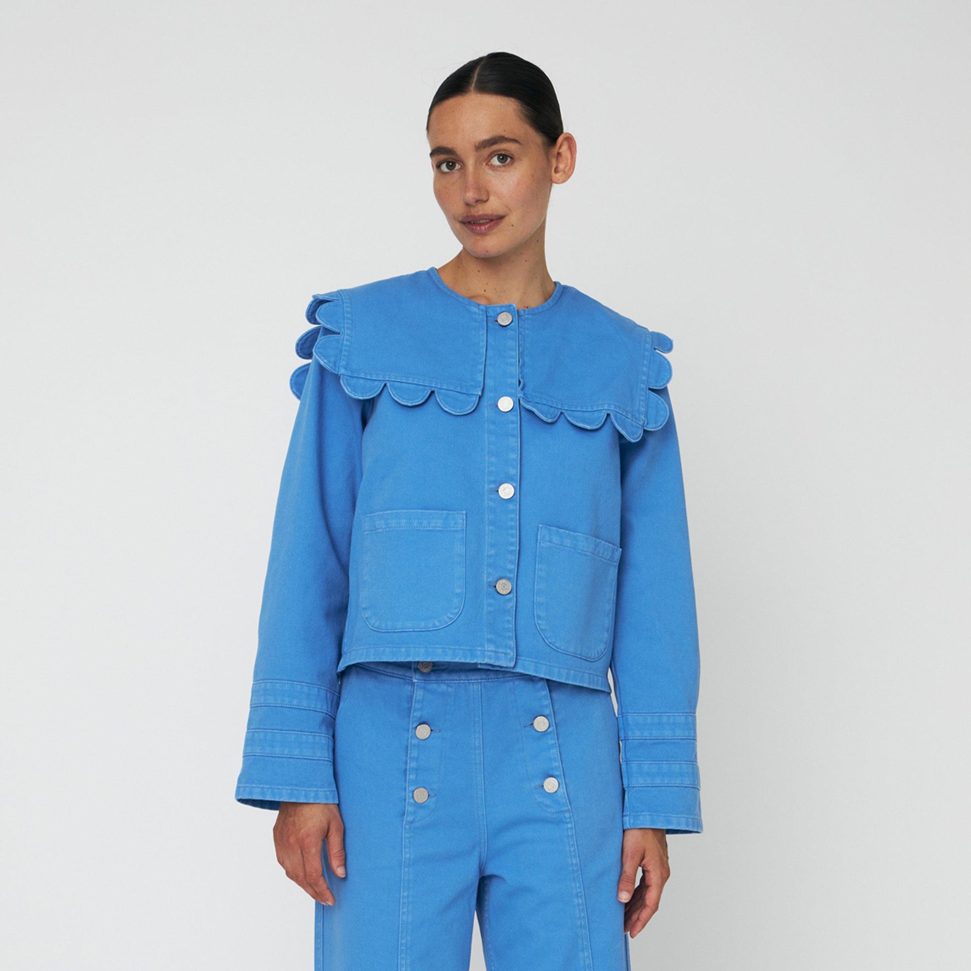 Stella Nova Stella Nova Sailors Jacket - Blue Coral - 308 Blue Coral - Size S (38)