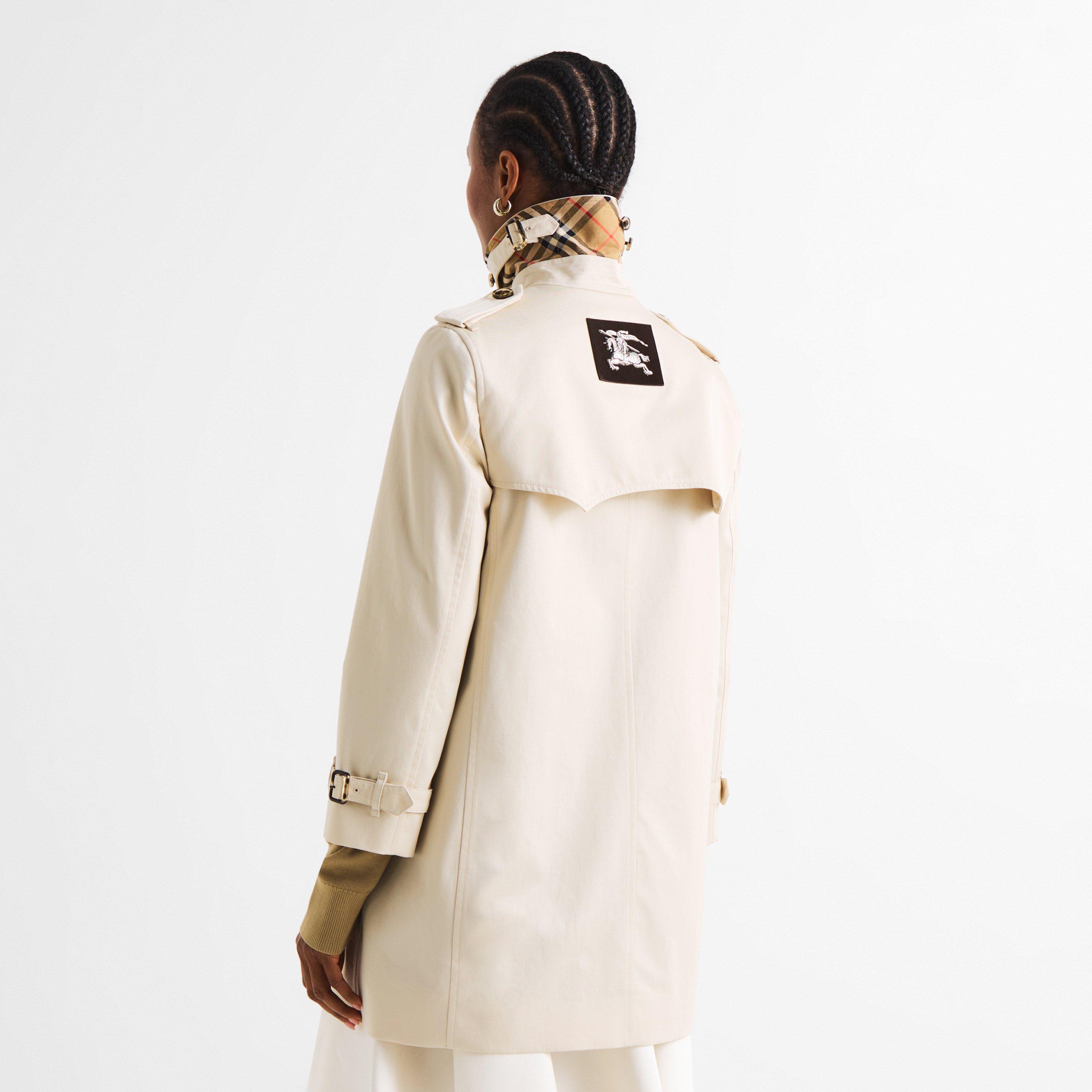Stone Beige - Burberry - Women's Trench Coat - 4