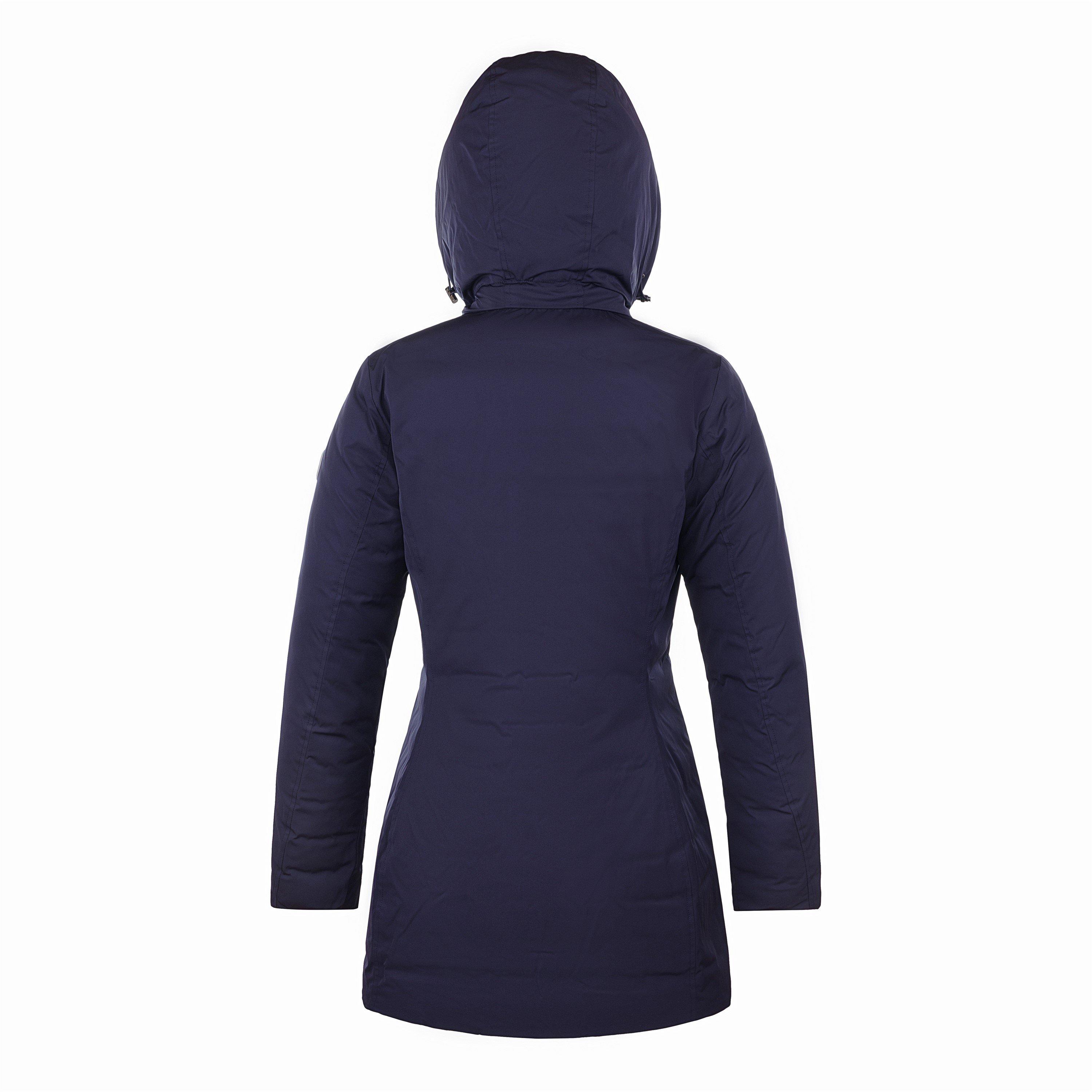Peacoat - Museum - Women's Reversible Long Puffer Jacket - 2