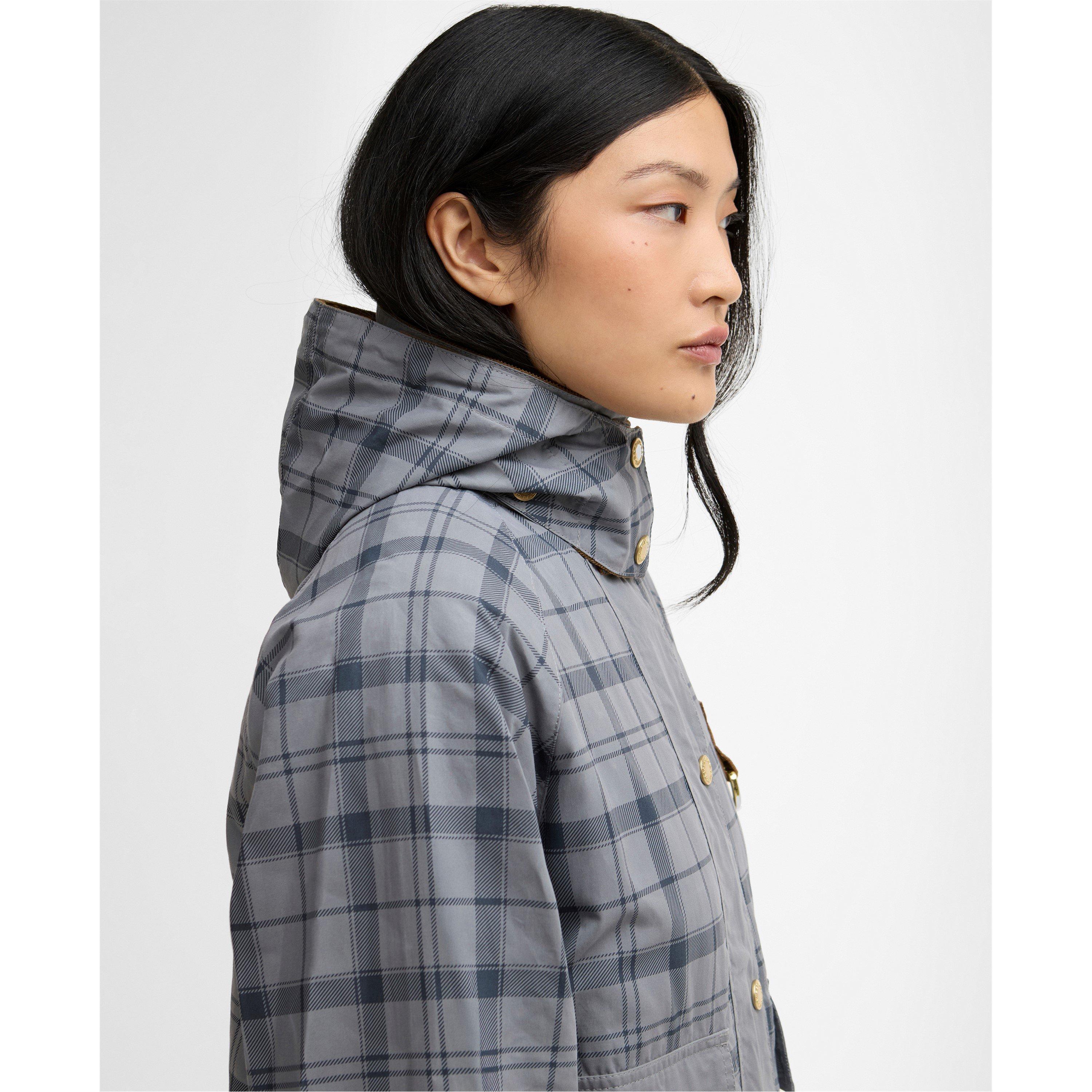 Grey Tartan - Barbour - Womens Carnforth Tartan Casual Jacket - 4