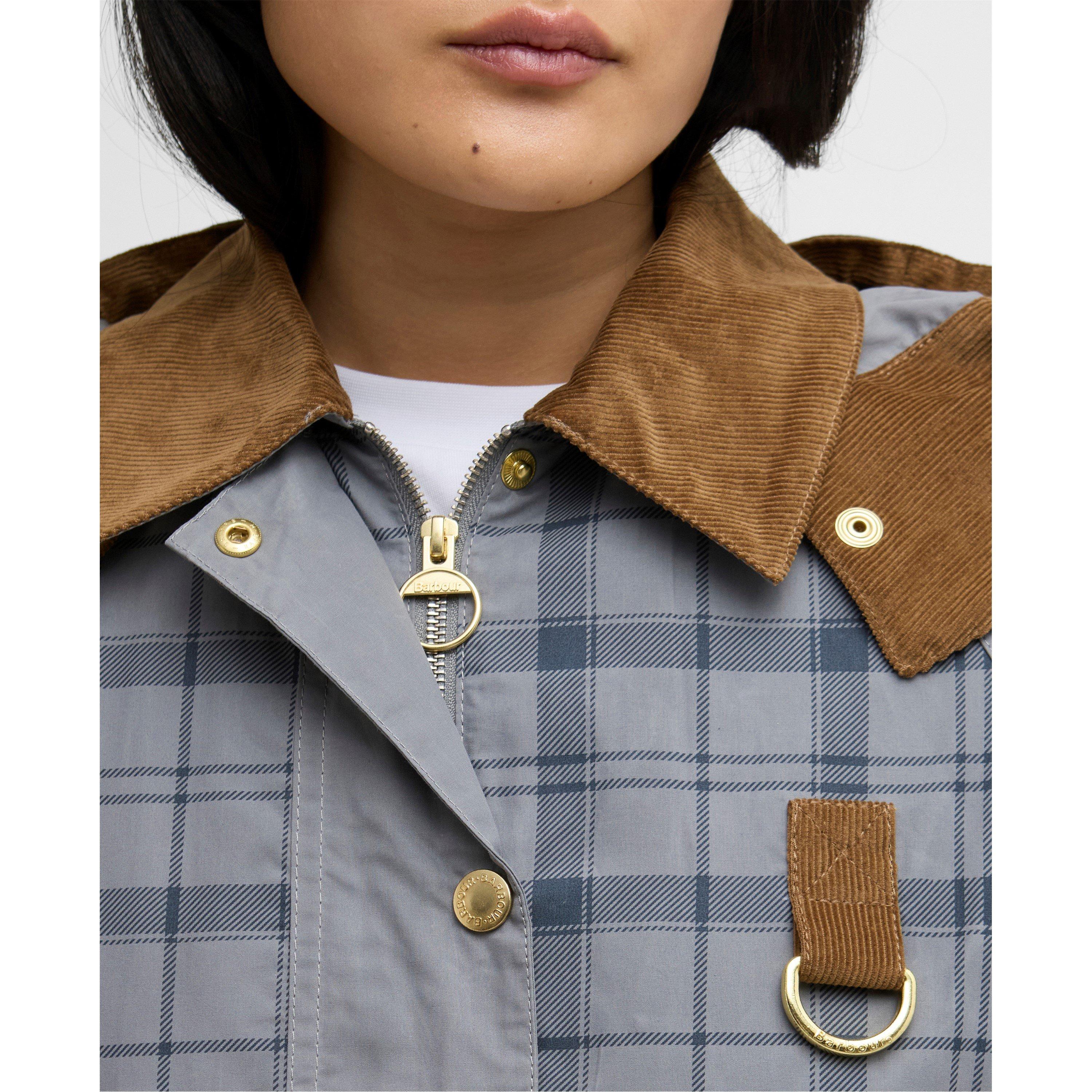 Grey Tartan - Barbour - Womens Carnforth Tartan Casual Jacket - 5