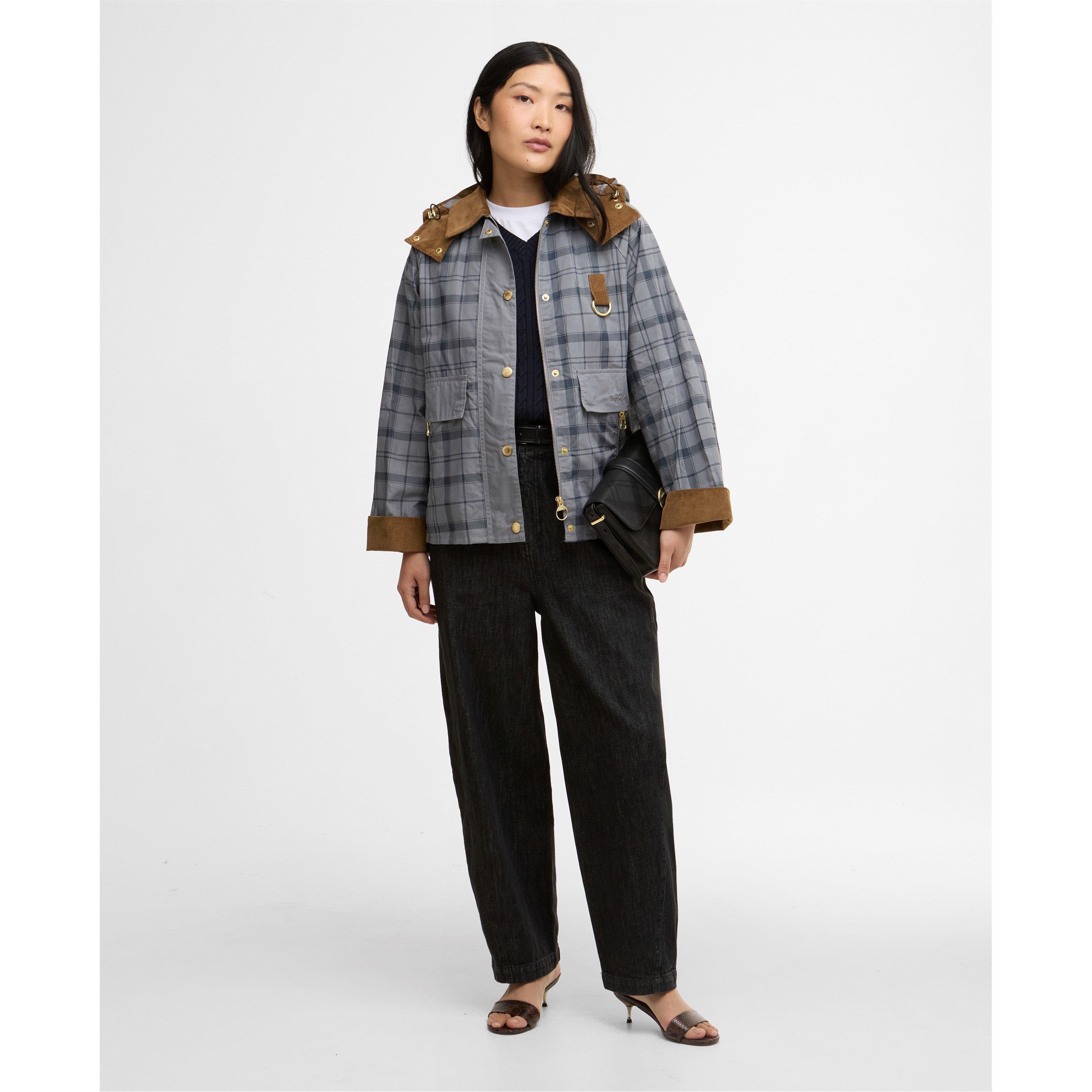 Grey Tartan - Barbour - Womens Carnforth Tartan Casual Jacket - 7