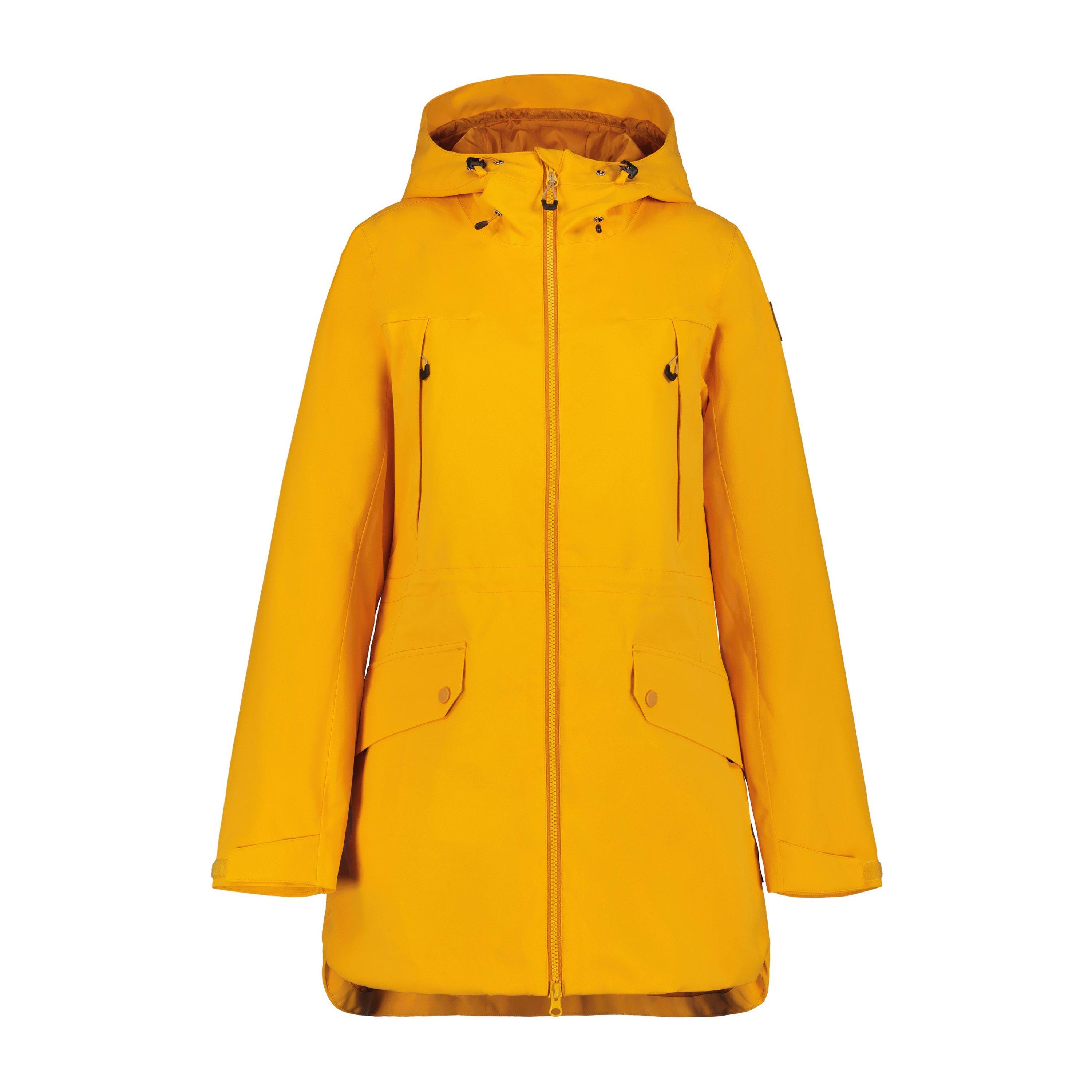 Icepeak Women's Minier Waterproof Insulated Puffer Jacket - Orange - 10 (S)