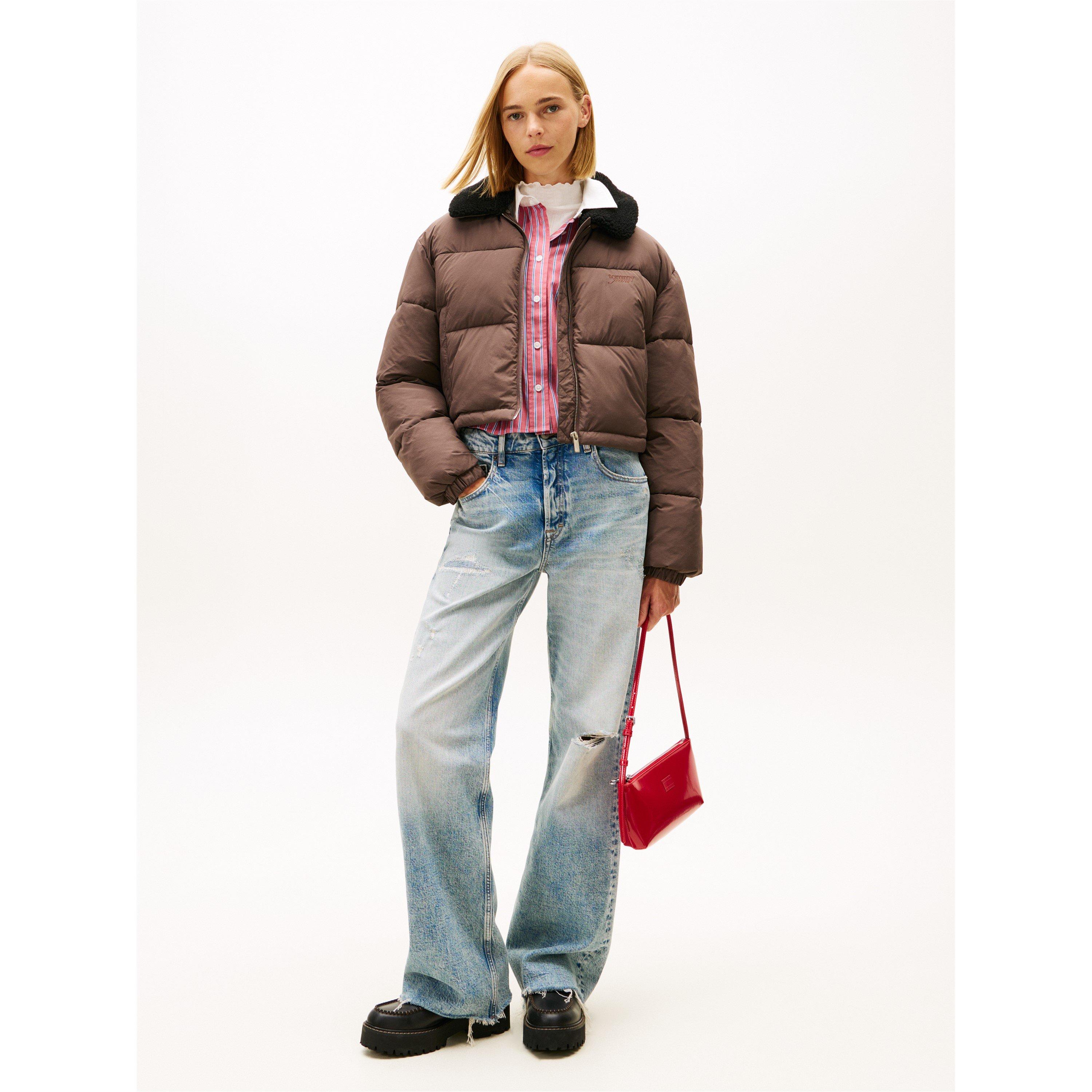 Black Walnut - Tommy Jeans - TJ Teddy Colr Jkt Ld61 - 4