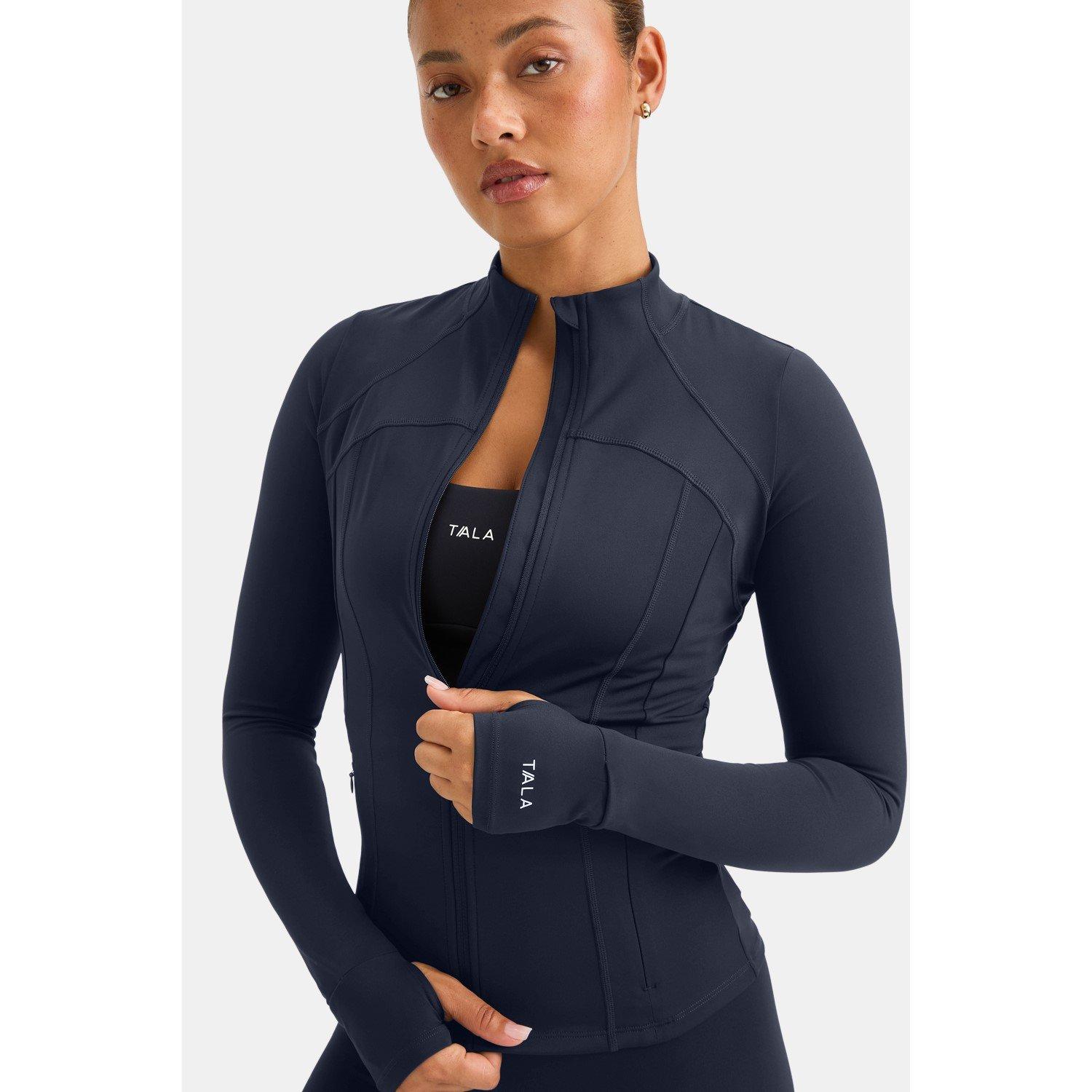 Midnight Navy - TALA - TALA SKINLUXE LONG LENGTH BBL JACKET - 4