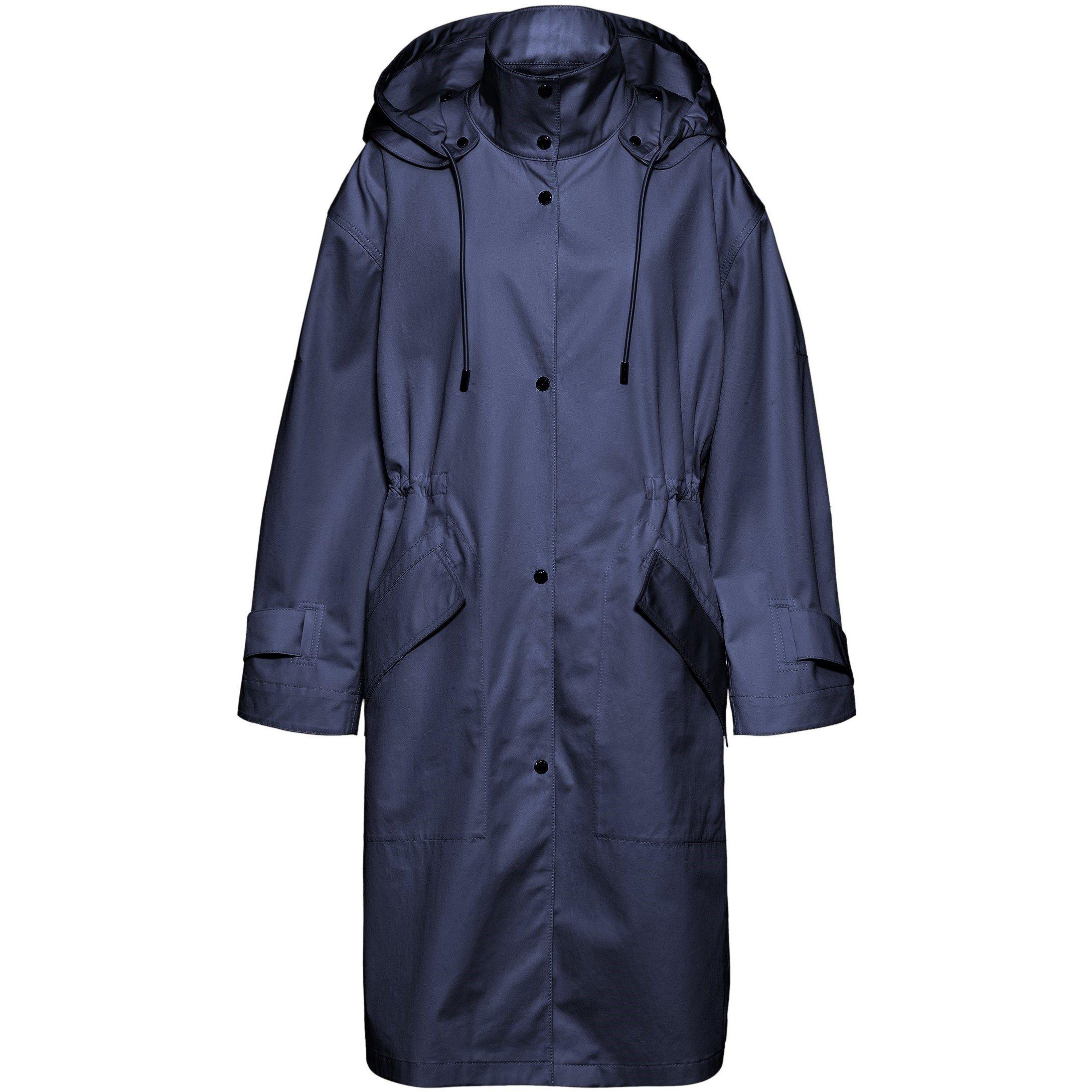 Boss Women's Insulated Waterproof Structured Fit Parka - Dark Blue - 4 (XXS)