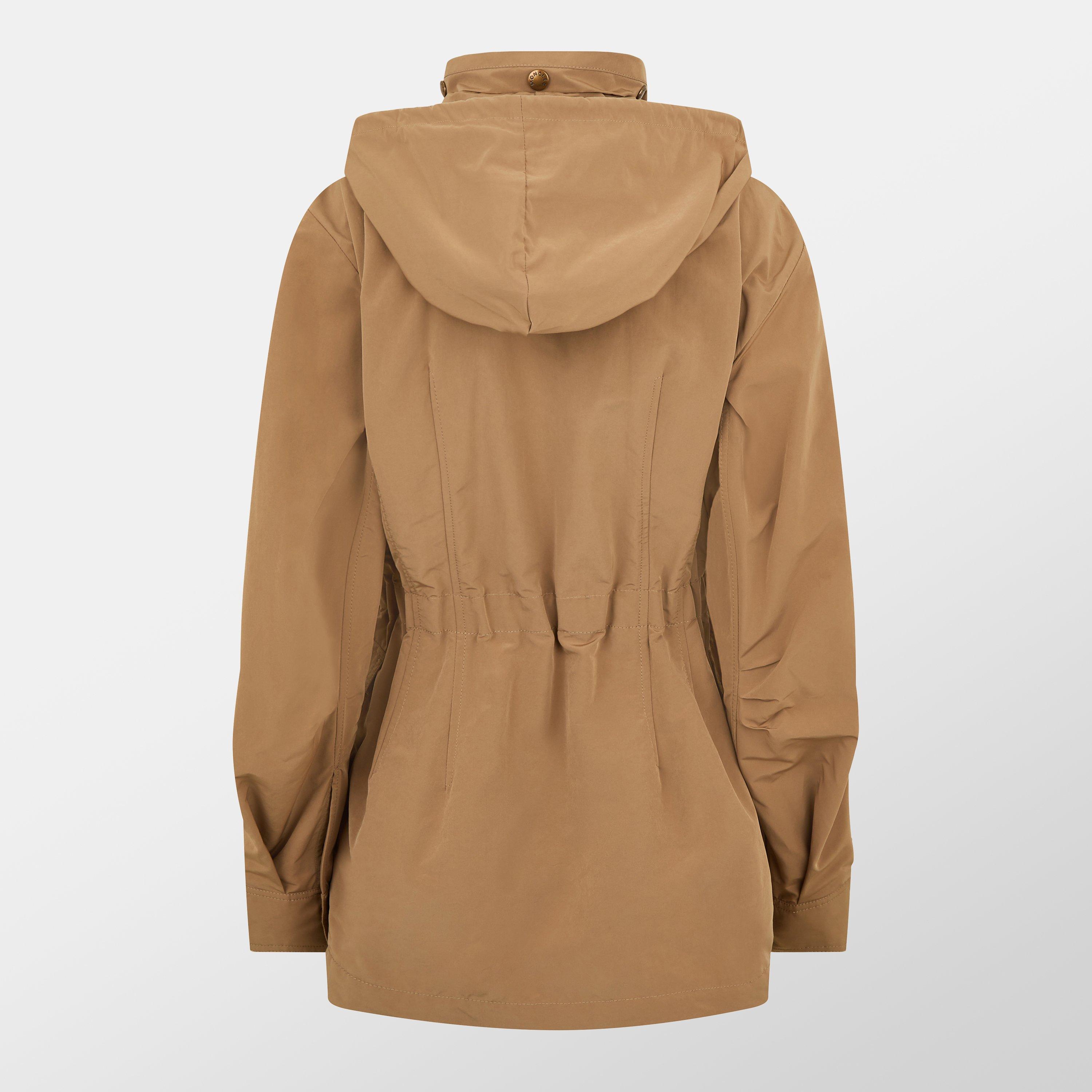 Beige 22G - Moncler - Women's Nades Detachable Hood Full Zip Parka - 2