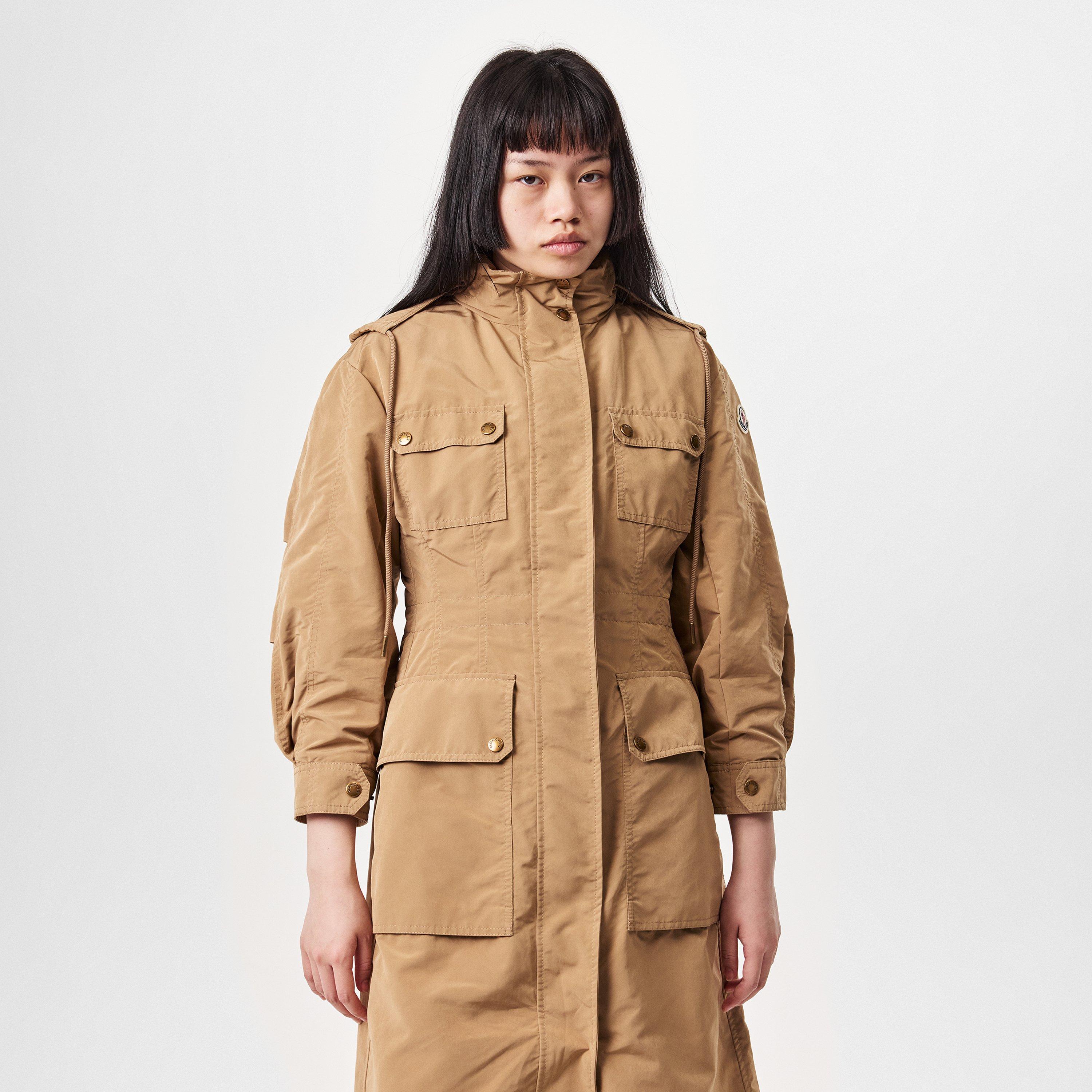 Beige 22G - Moncler - Women's Nantes Quilted Parka - 3