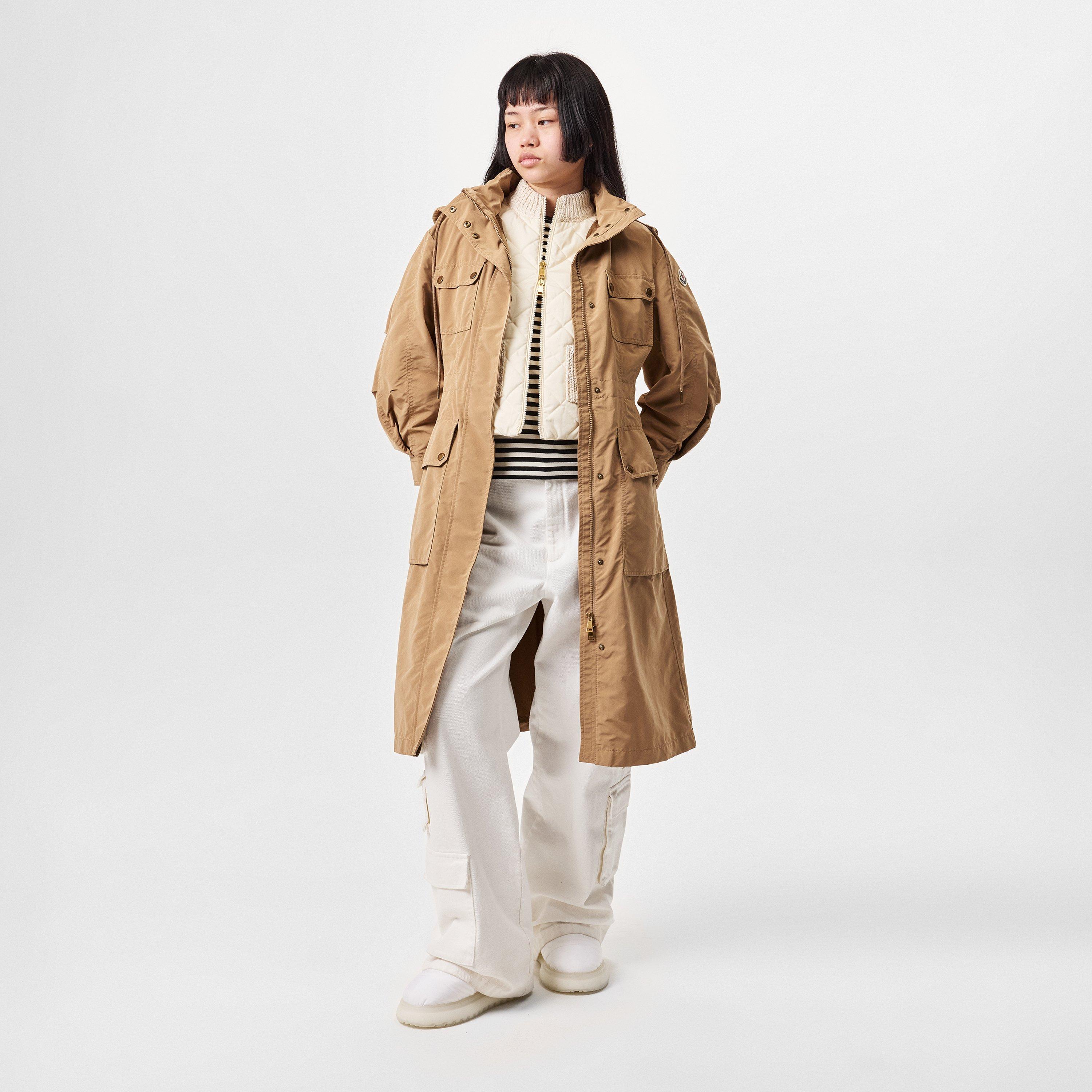 Beige 22G - Moncler - Women's Nantes Quilted Parka - 6