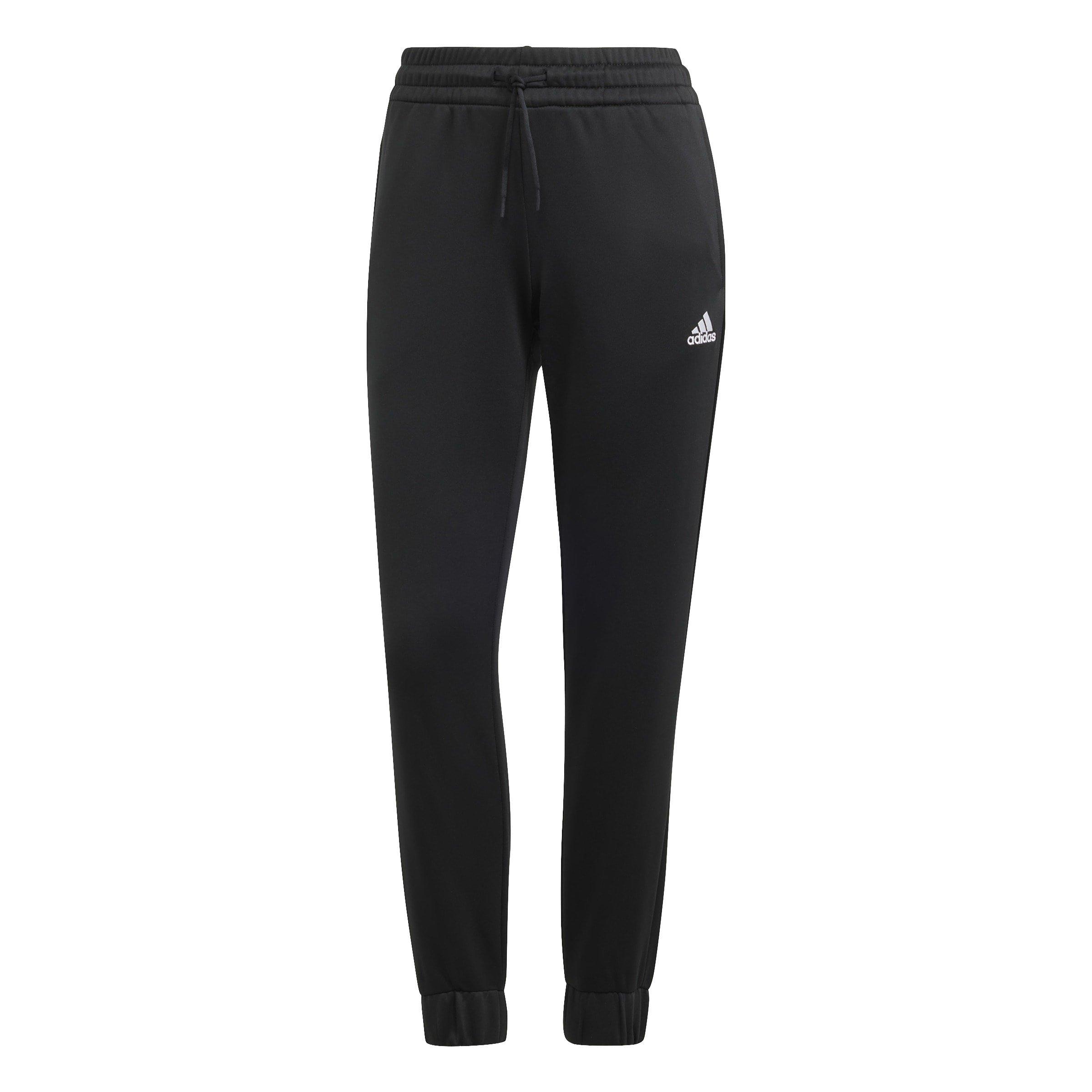 Zwart/Wit - adidas - Linear Tracksuit Womens - 5