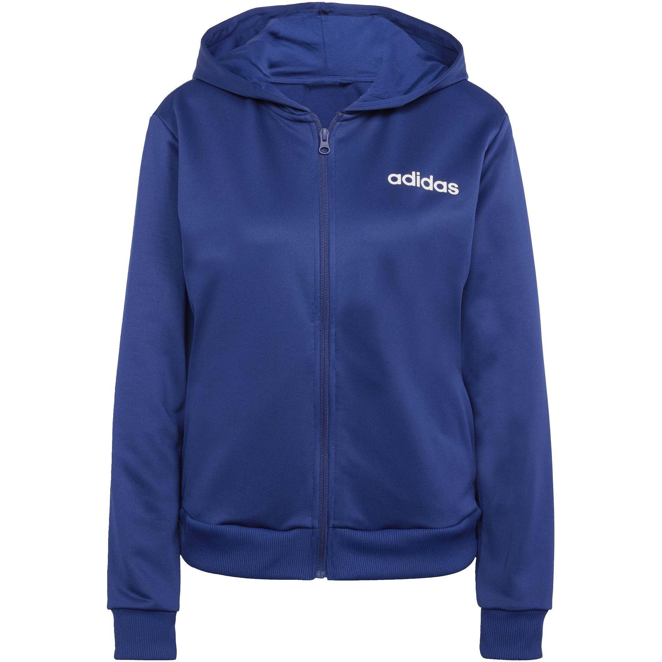 Dunkelblau - adidas - Linear Tracksuit Womens - 4