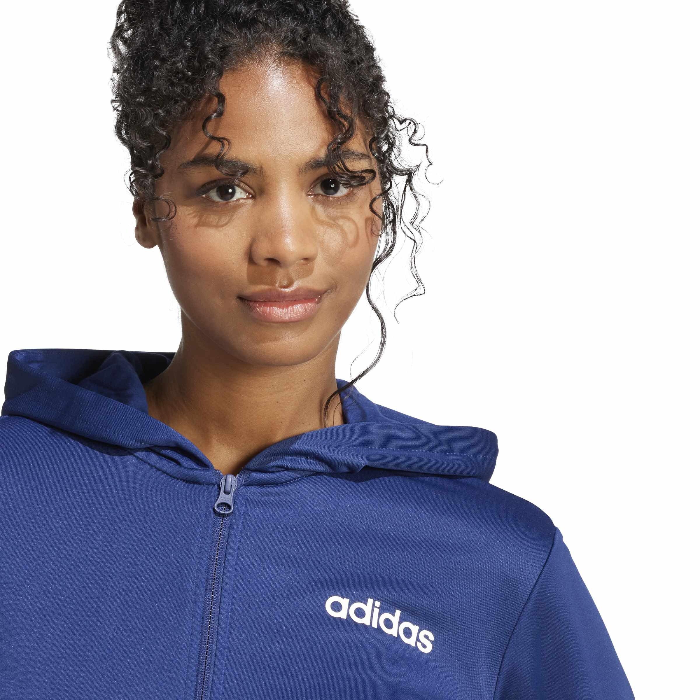 Dunkelblau - adidas - Linear Tracksuit Womens - 6