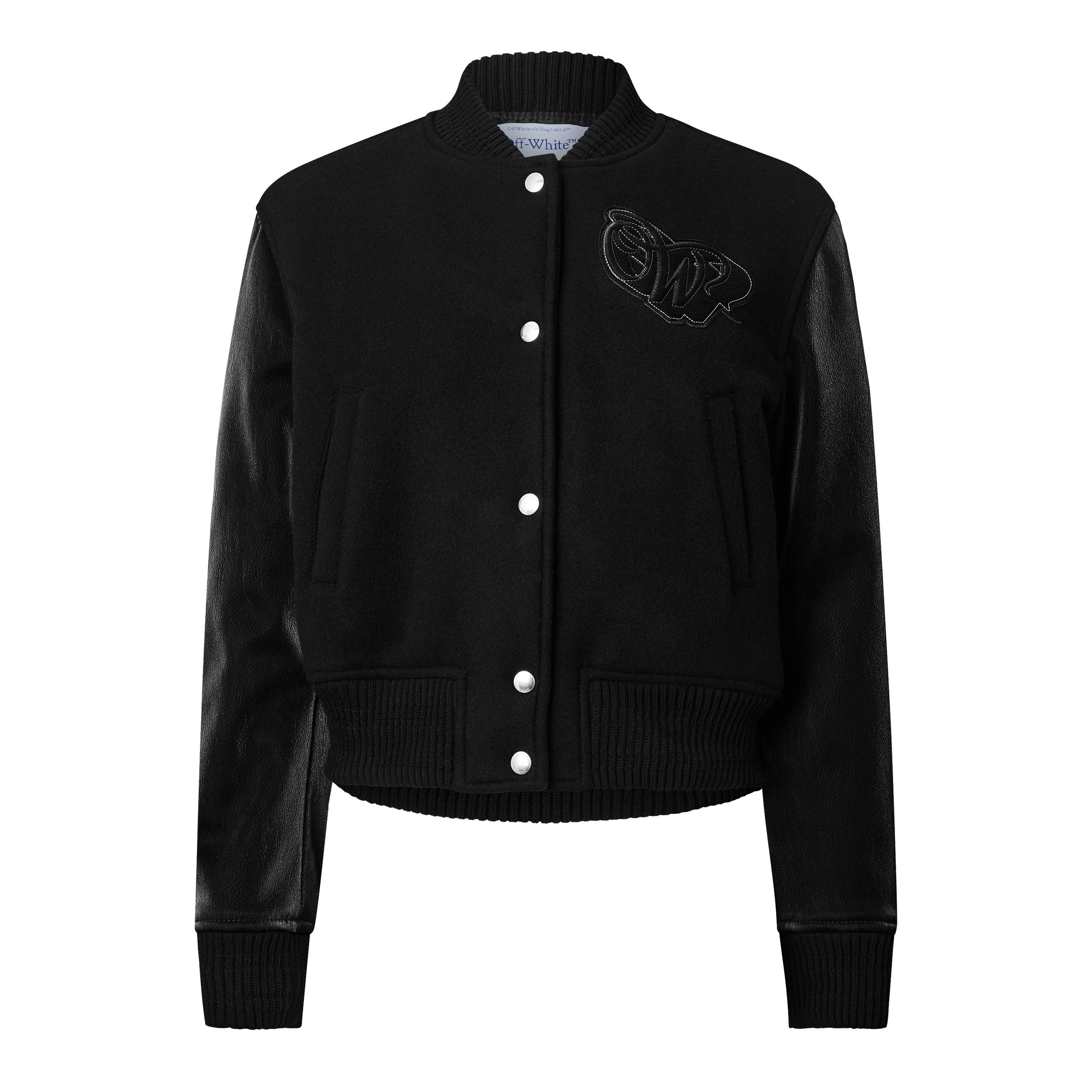 Black - Off White - Off Velvet Varsity Ld63 - 1