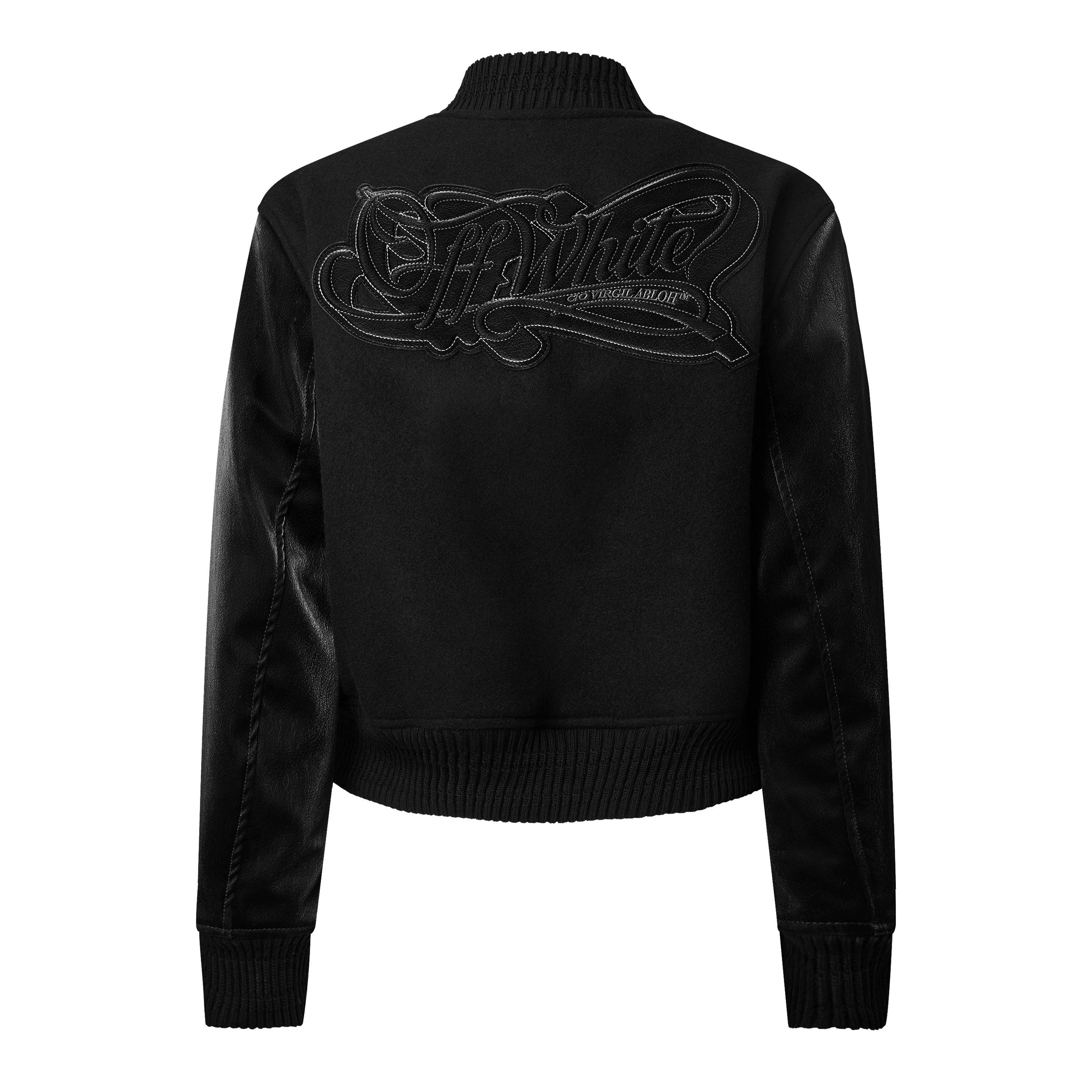 Black - Off White - Off Velvet Varsity Ld63 - 2