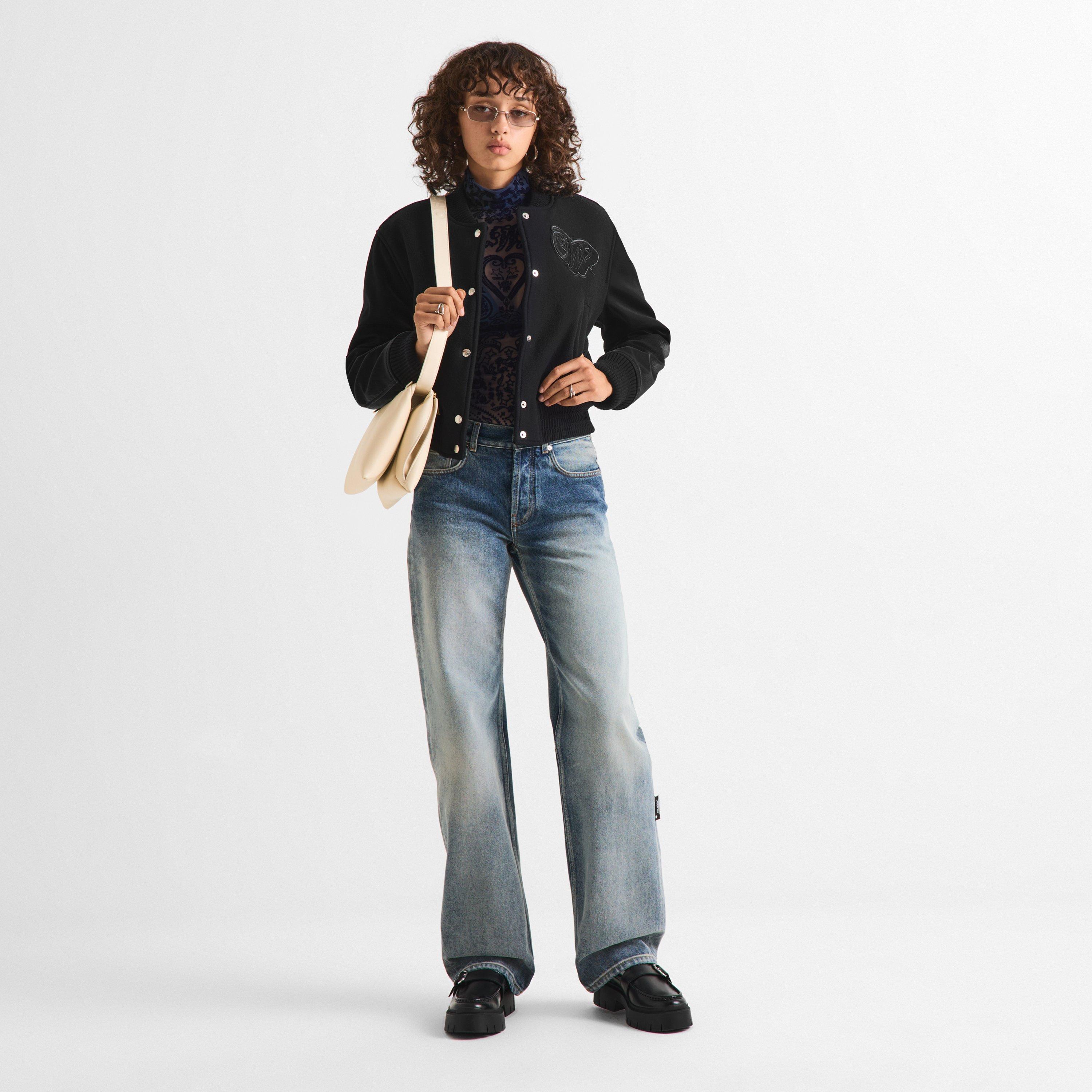 Black - Off White - Off Velvet Varsity Ld63 - 6