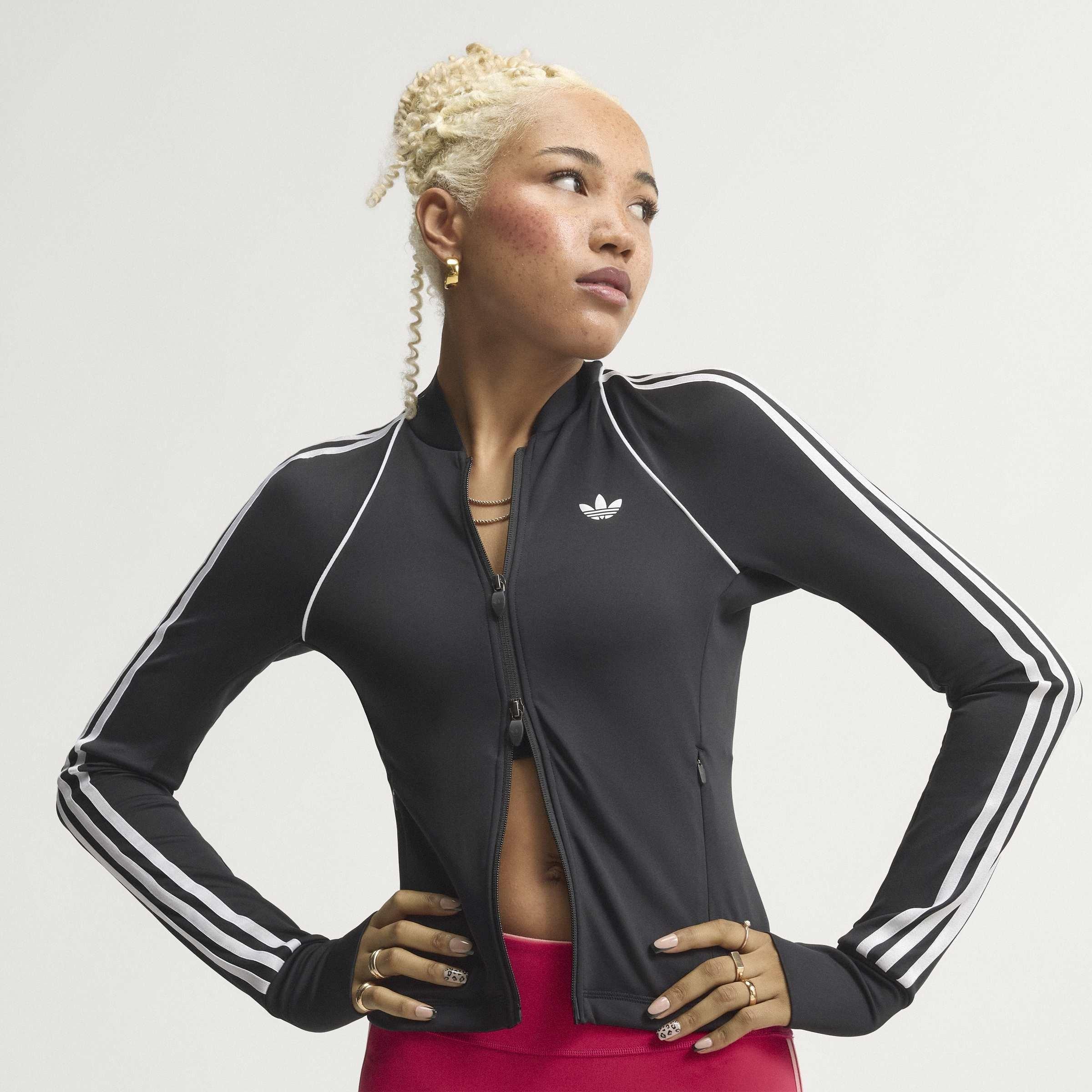Crno/Bijelo - adidas - Adidas Originals Sport Midlayer Womens - 11