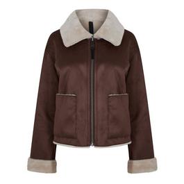 DKNY DKNY Suede Coat Ld41