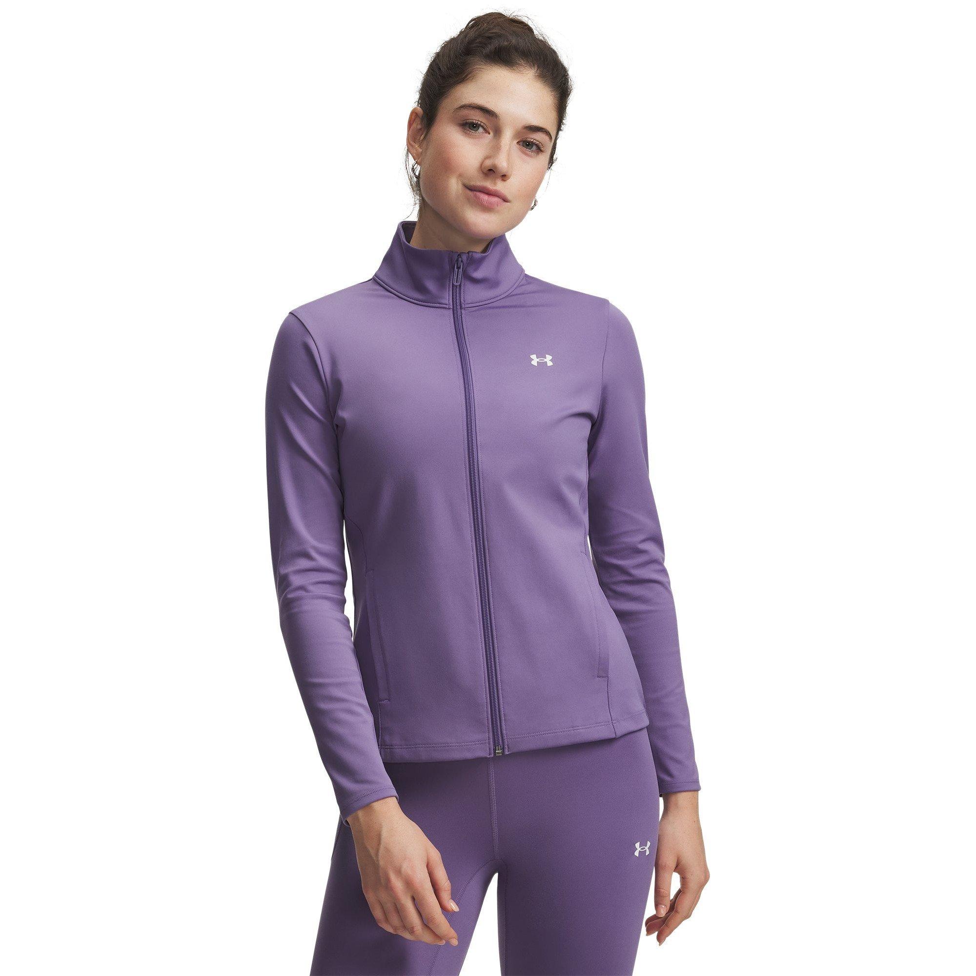 Under Armour Women's Motion Performance Training Jacket - Purple/White - 10 (S)
