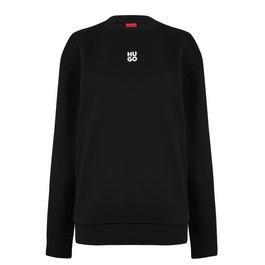 Hugo Stack Logo Crew Neck Sweater