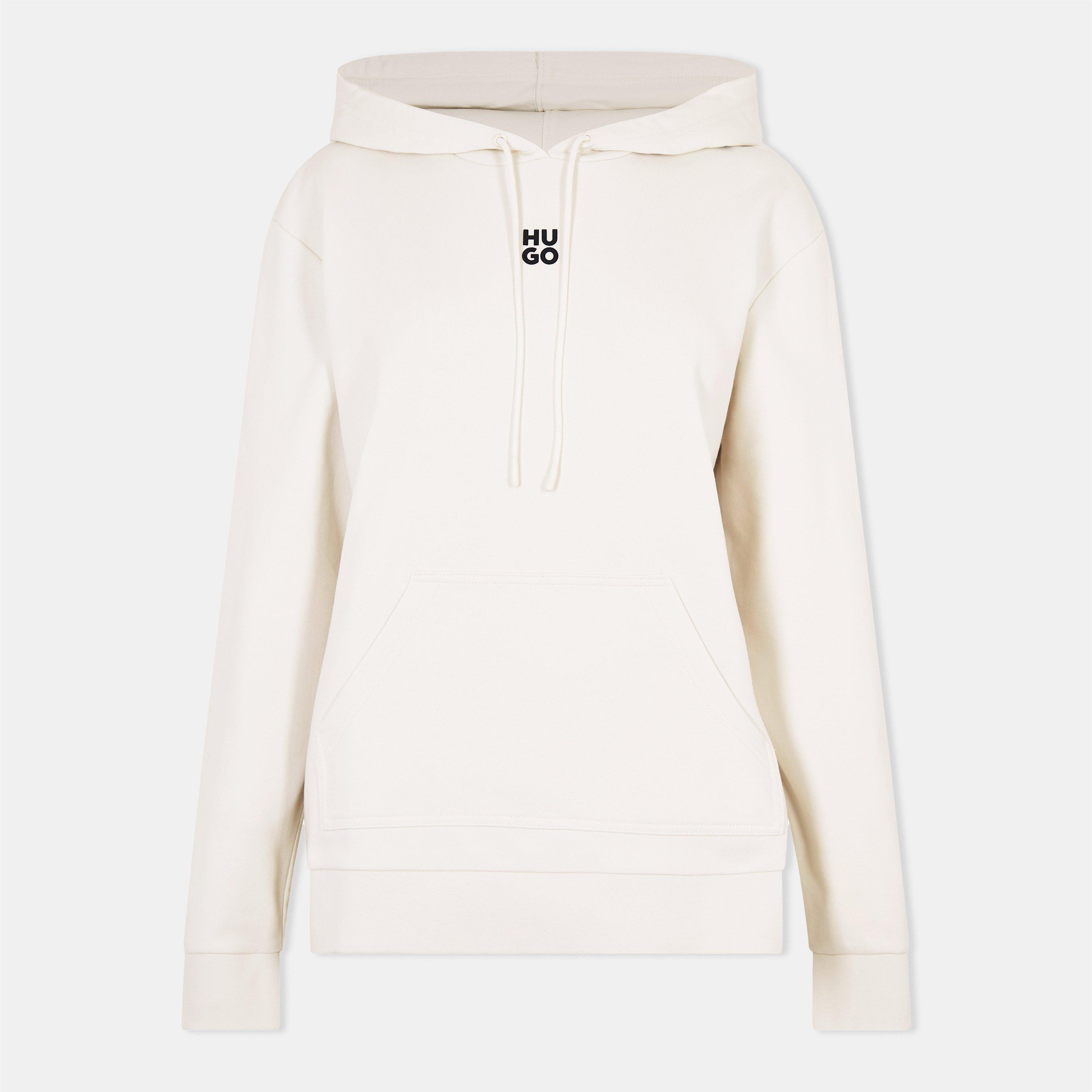 Hugo Stack Logo Over The Head Hoodie
