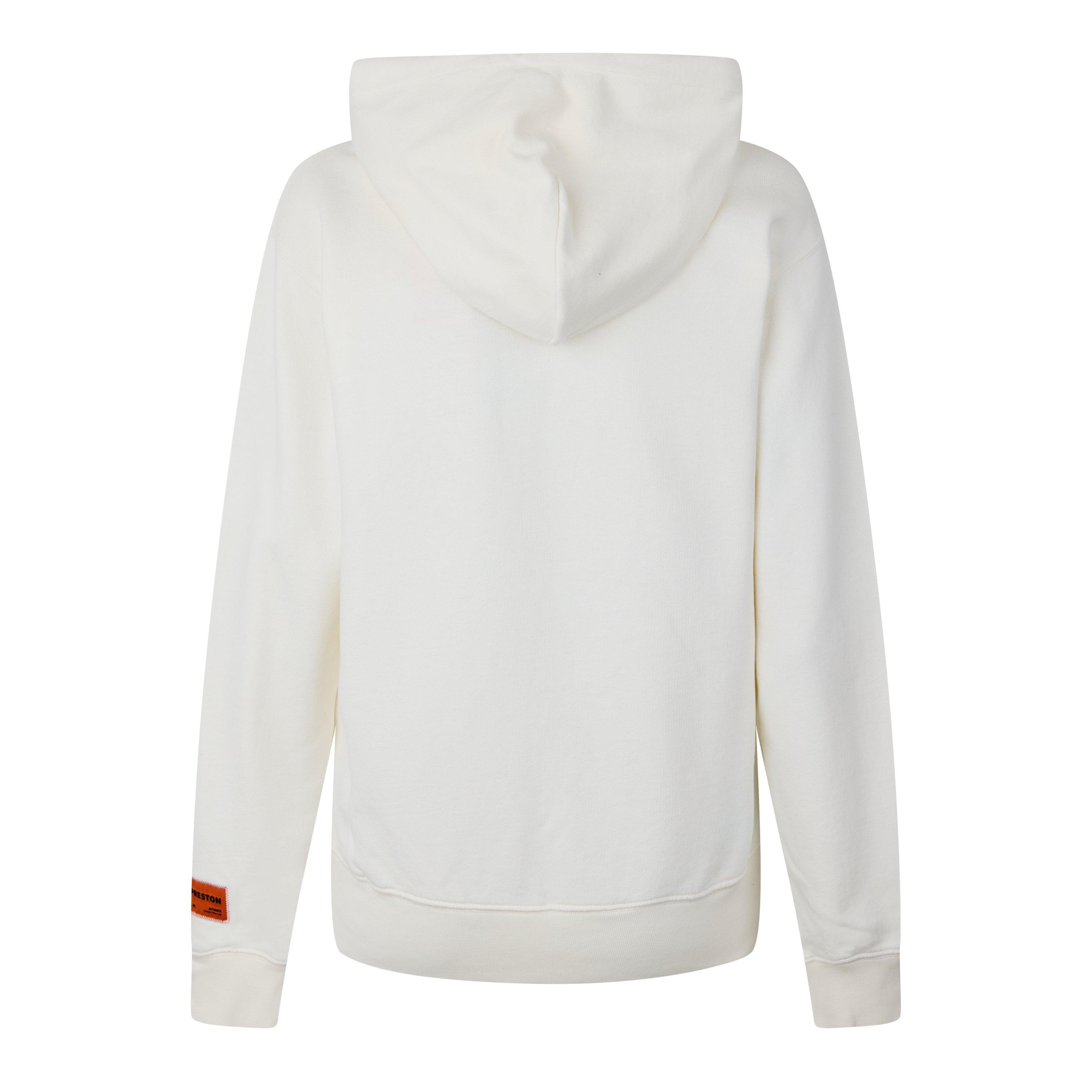 White - Heron Preston - Women's Logo Hoodie - 2