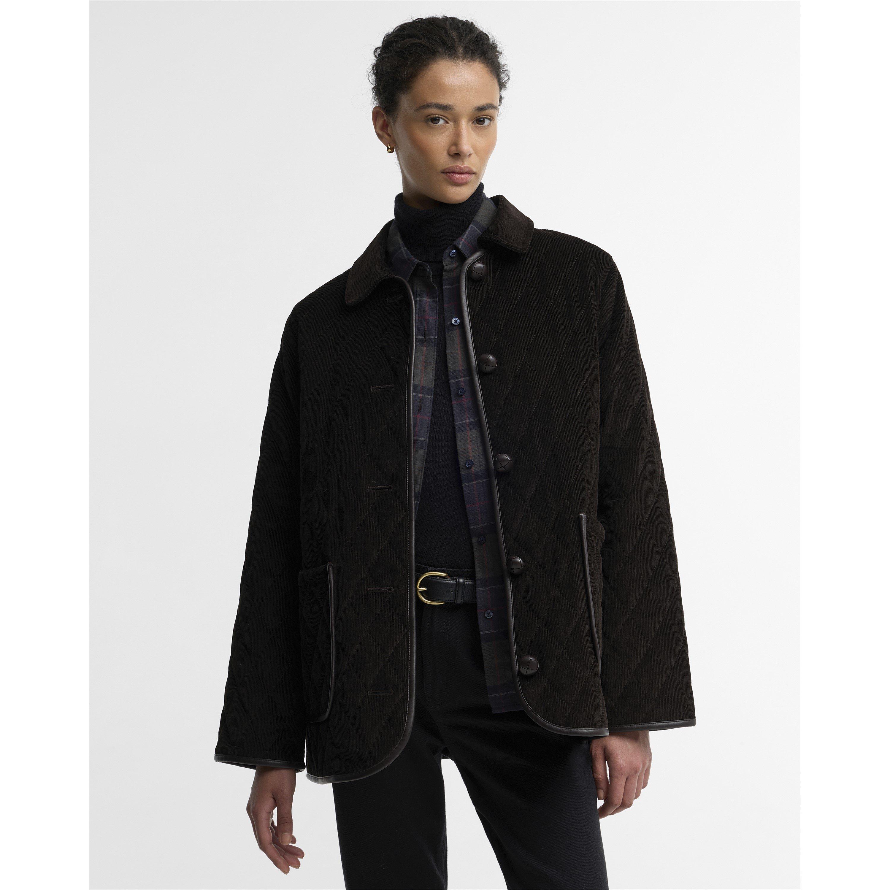 Dk Brn/Shw Clsc - Barbour - B.Li Marlow Qlt Jkt Ld64 - 1